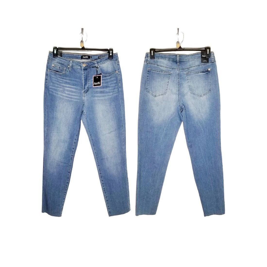 Nanette Lepore ✨Sz 16 Nanette Lepore HW Gramercy Women's light blue skinny Size 38" / US 16 / IT 52 - 2 Thumbnail