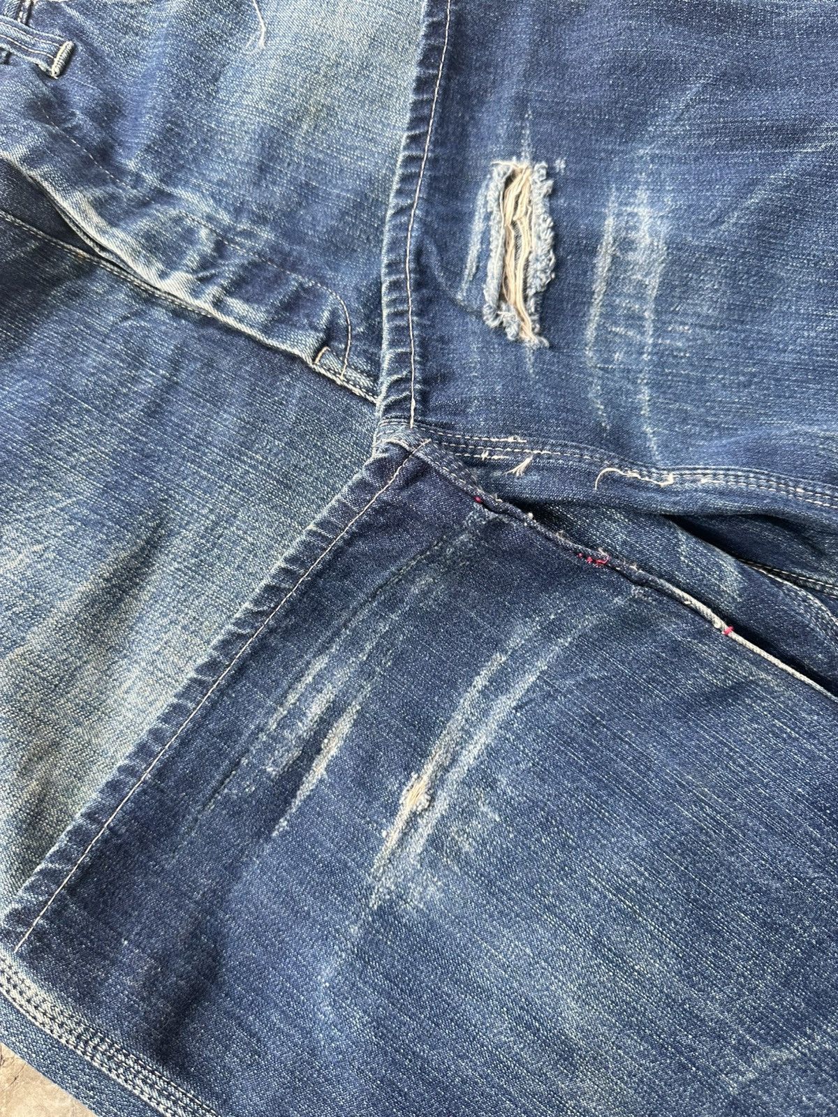 Sugar Cane Sugar Cane carpenther distreesed denim pants Size US 32 / EU 48 - 5 Thumbnail