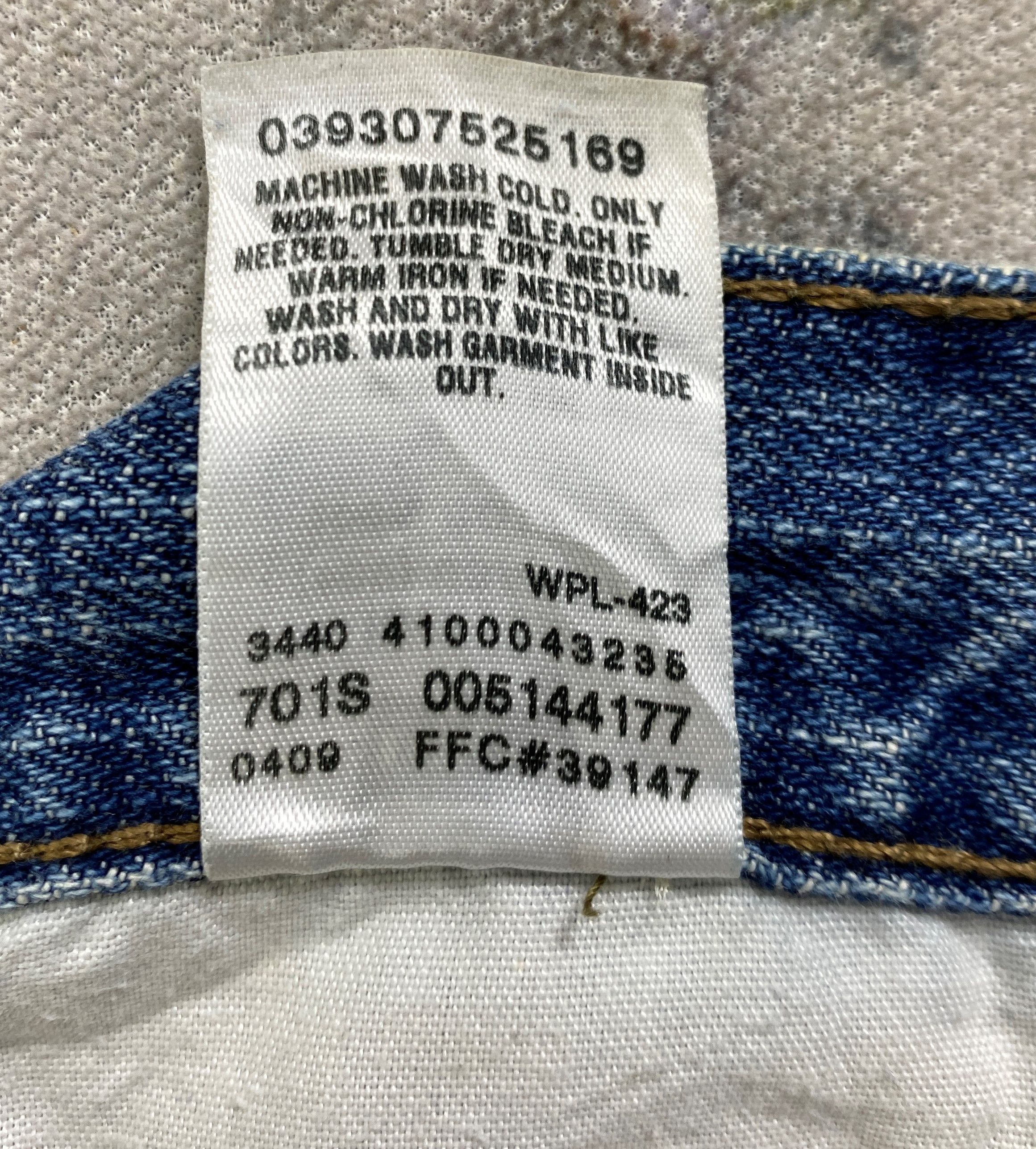 Levi's Distressed Blue Levi's 514 Jeans 33x32 Denim -JN2124 Size US 33 - 10 Thumbnail