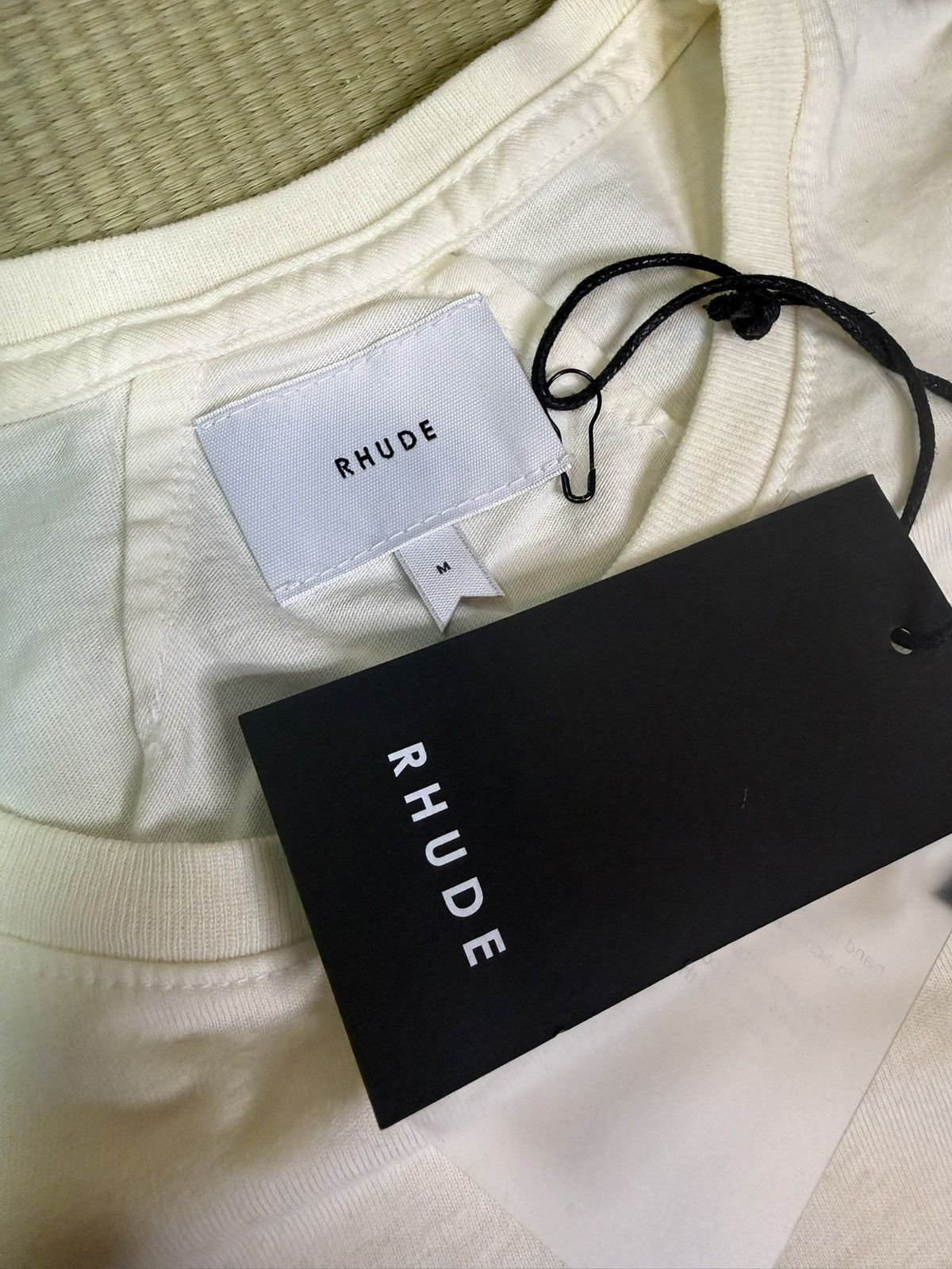Rhude New Rhude Blood And Mud Off Road Tee Shirt Cream Size M Size US S / EU 44-46 / 1 - 5 Thumbnail