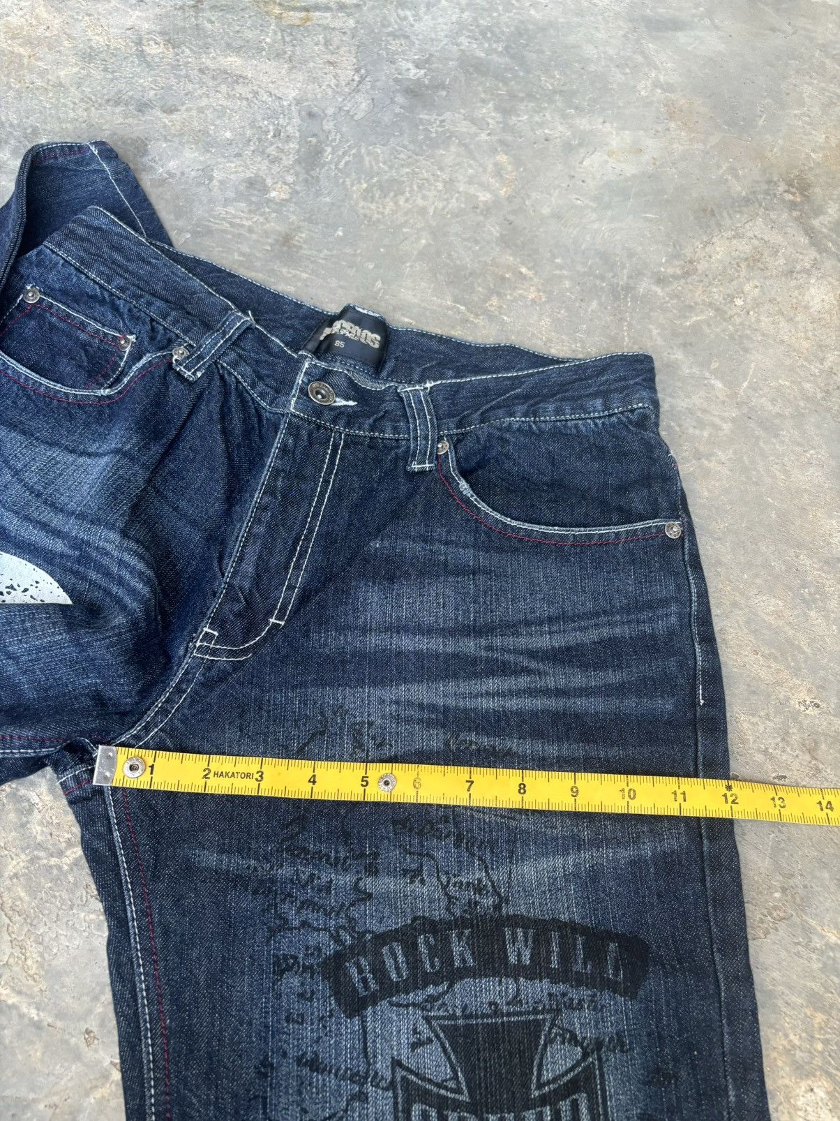 Hysteric Glamour × If Six Was Nine × Japanese Brand Barcedos Skull Ifsixwasnine Lgb Punk Style Jeans Size US 32 / EU 48 - 13 Thumbnail