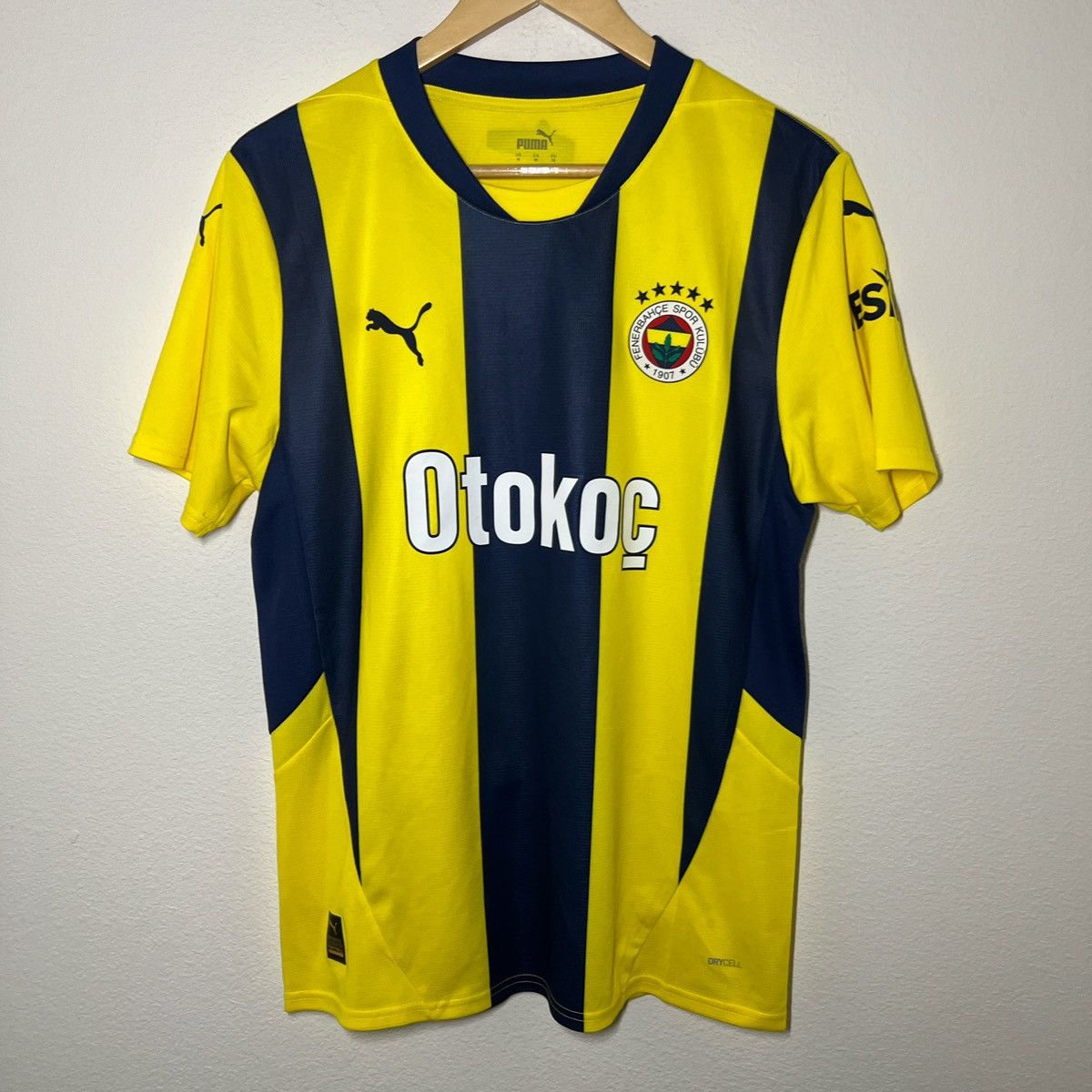 Puma Fenerbahçe 2024-2025 Home Jersey | Vintage Soccer Size US M / EU 48-50 / 2 - 1 Thumbnail