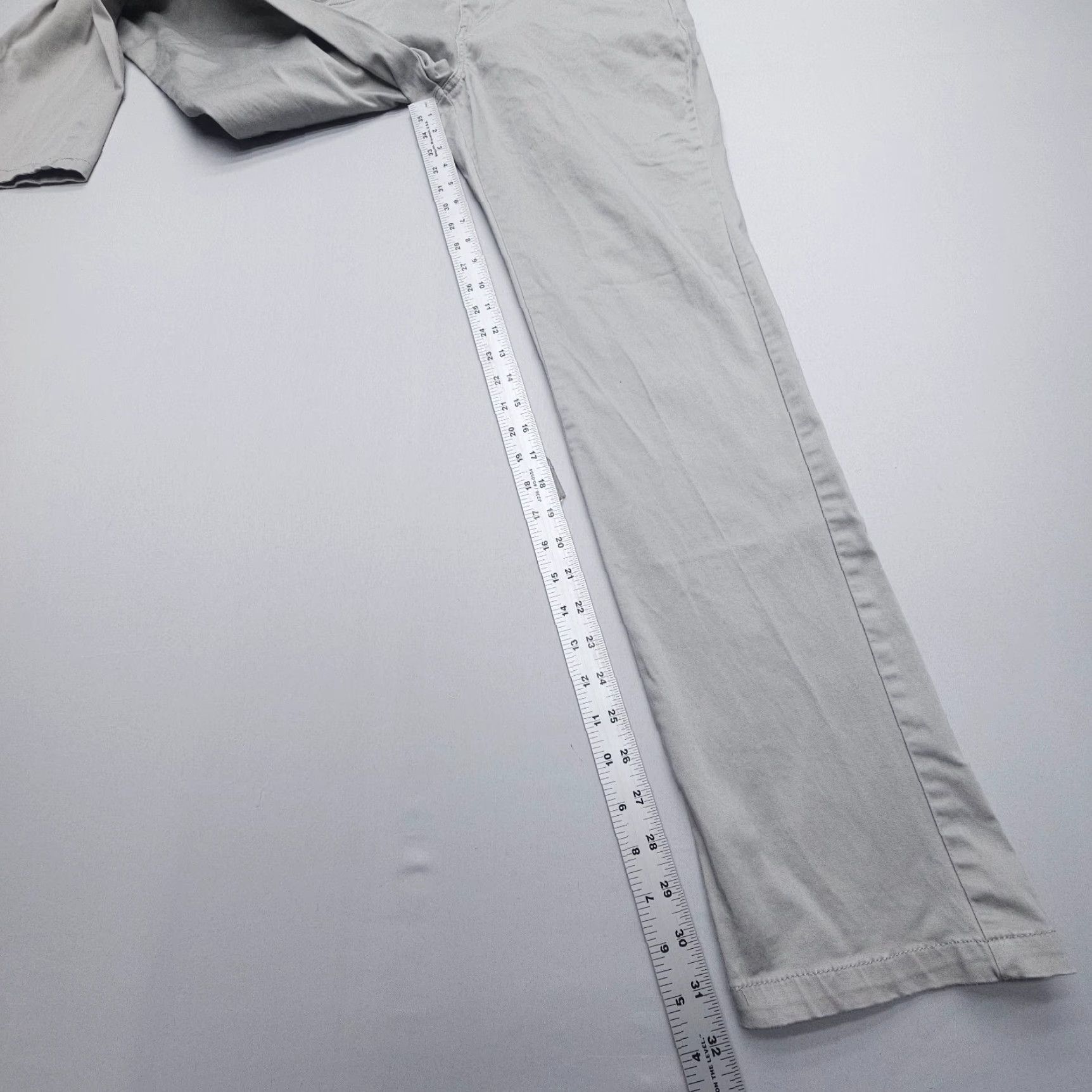 Vintage Southern Marsh Cahaba Comfort Stretch Twill Chino Pants Mens 33 x 32 Gray Preppy Shirt/Hoodie/??? Size US 33 - 5 Thumbnail