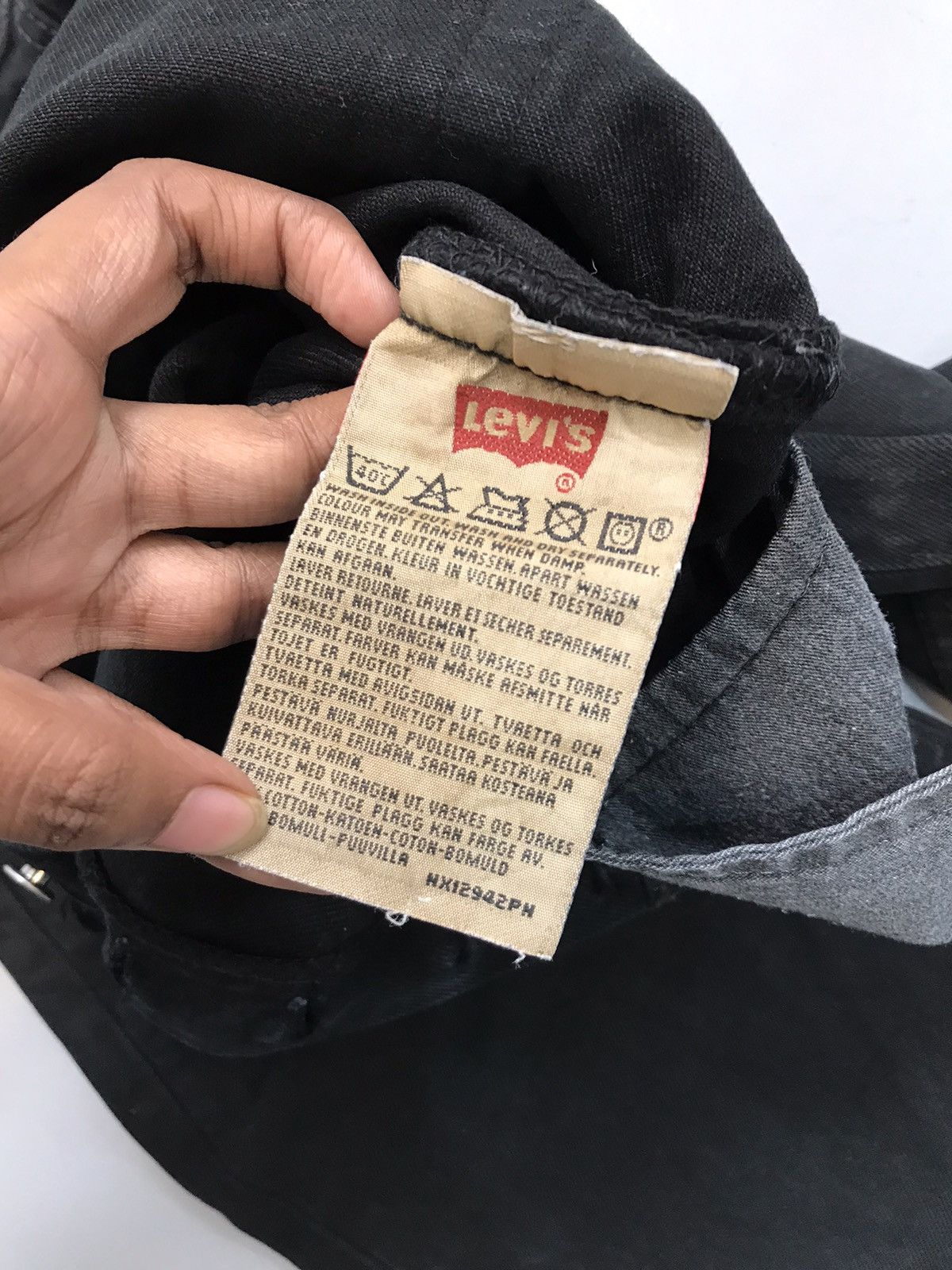 Levi's Vintage Levi’s paper tab denim Size US 30 / EU 46 - 7 Thumbnail