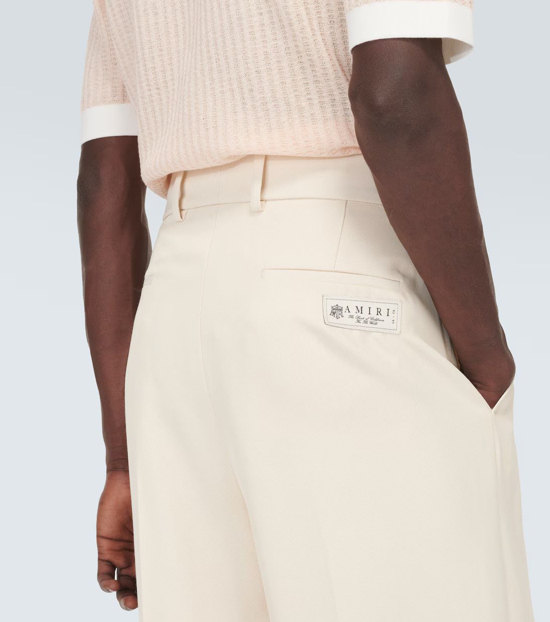 Amiri o1y0525 Casual Pant in Beige Size US 30 / EU 46 - 6 Thumbnail