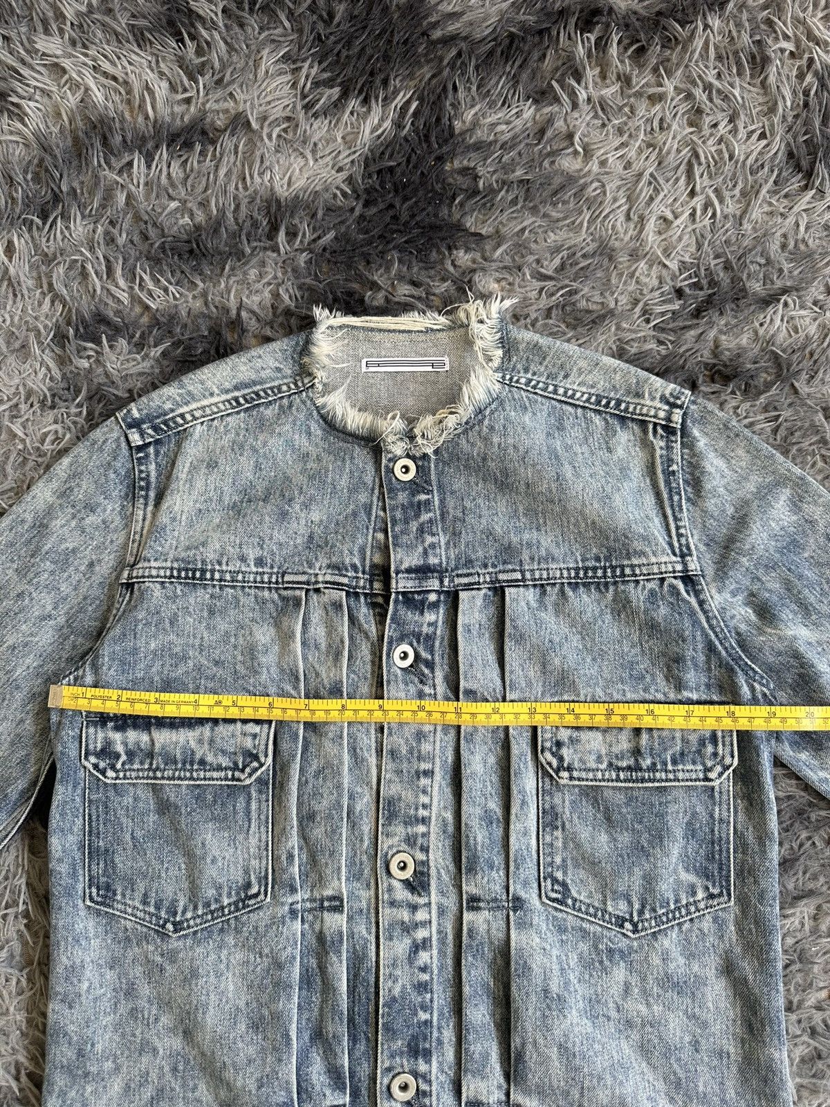 Japanese Brand 15FW - Archive AG by Experiment denim jacket Size US L / EU 52-54 / 3 - 19 Thumbnail