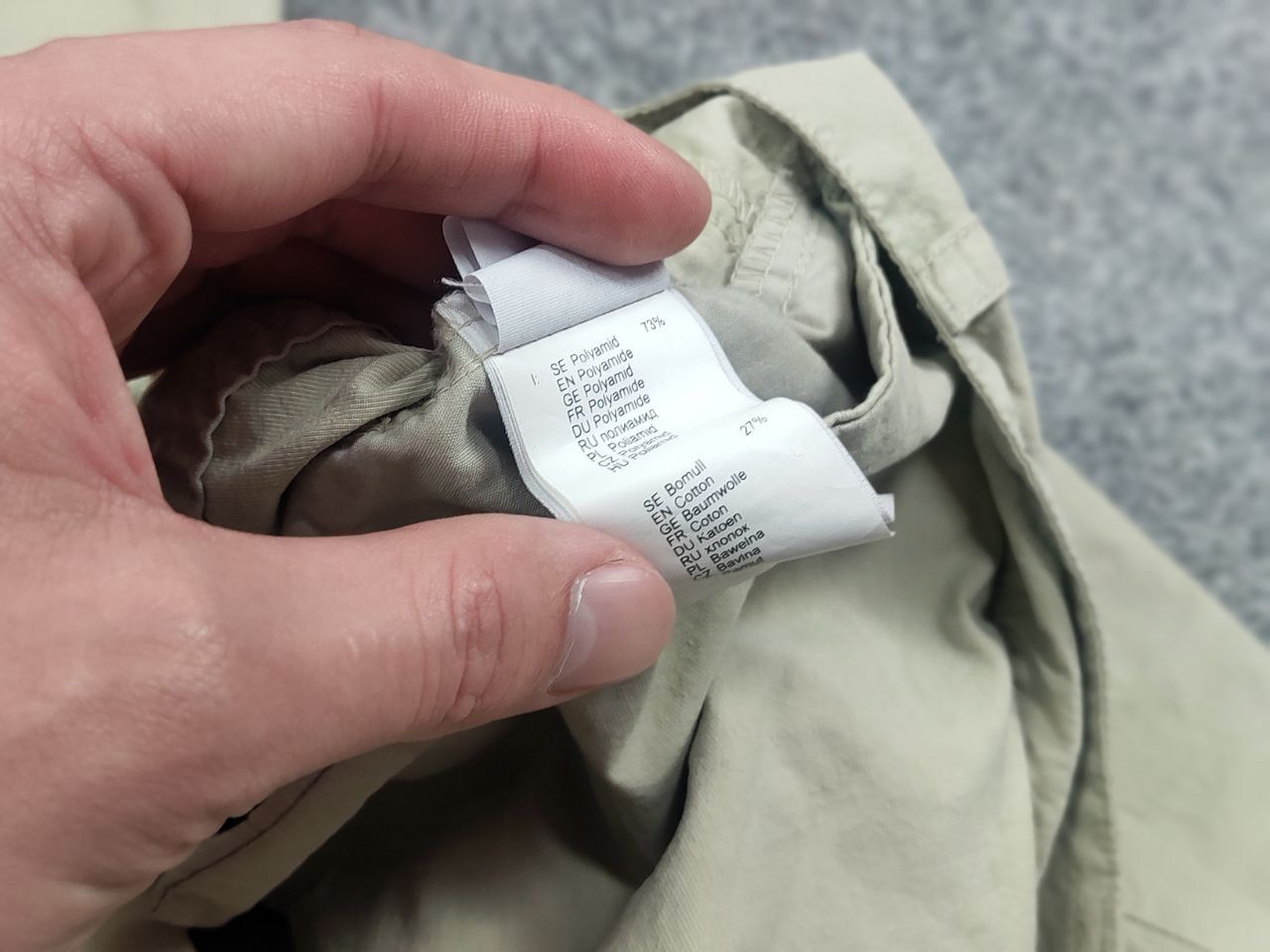 Fjallraven Fjallraven Karl Zip Off Cargo trouser com port pants beige Size US 30 / EU 46 - 18 Thumbnail