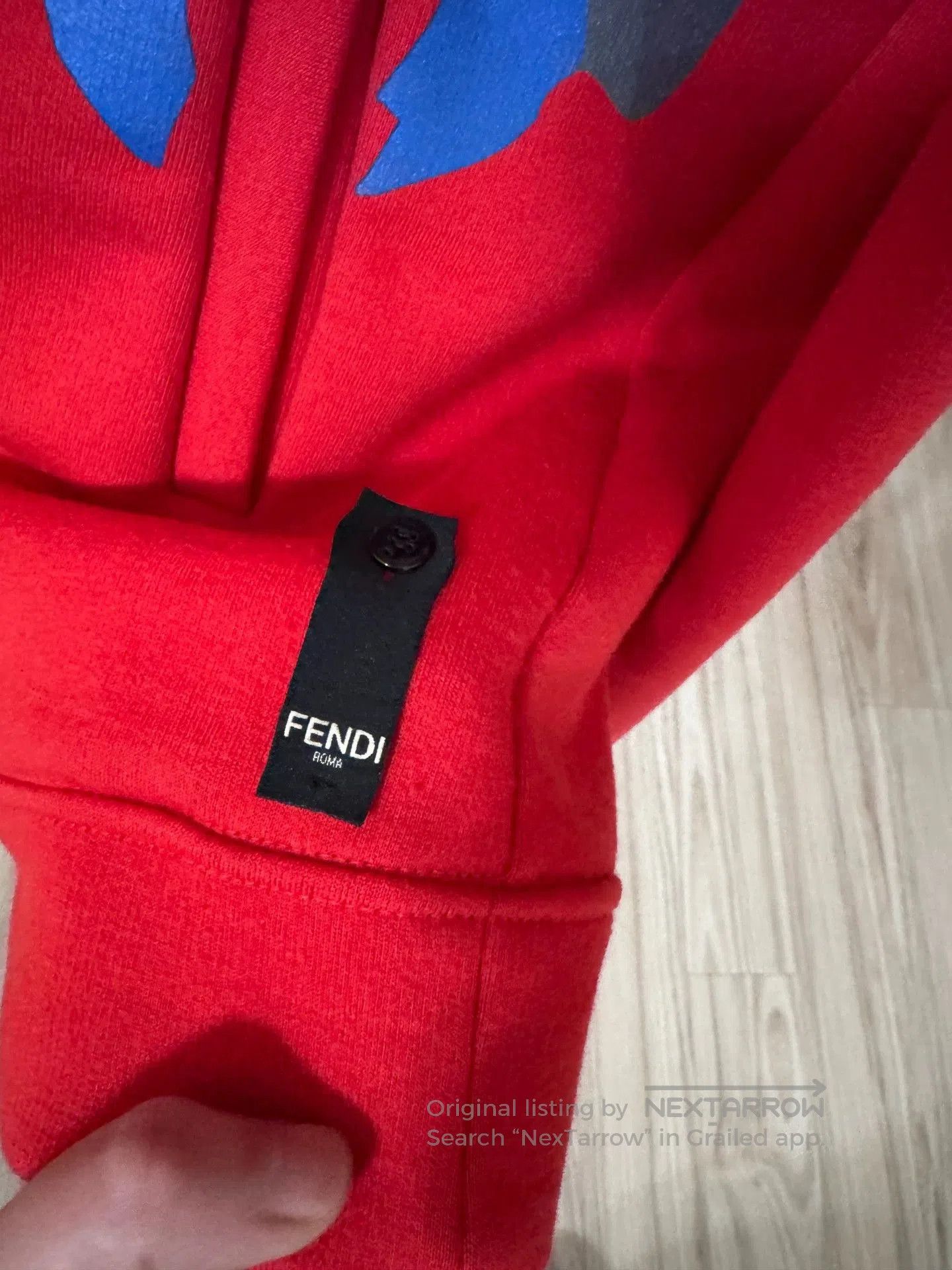 Fendi fendi men's wool sweatshirt with graphic design. Size US L / EU 52-54 / 3 - 2 Thumbnail
