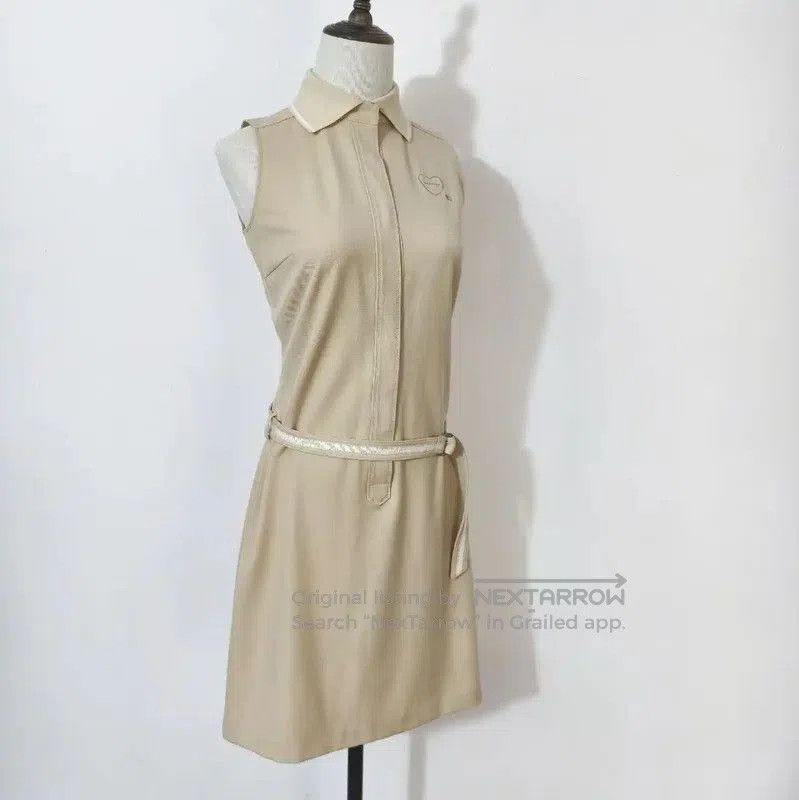Burberry Burberry Women's Summer Khaki Cotton Dress. Size M / US 6-8 / IT 42-44 - 4 Thumbnail