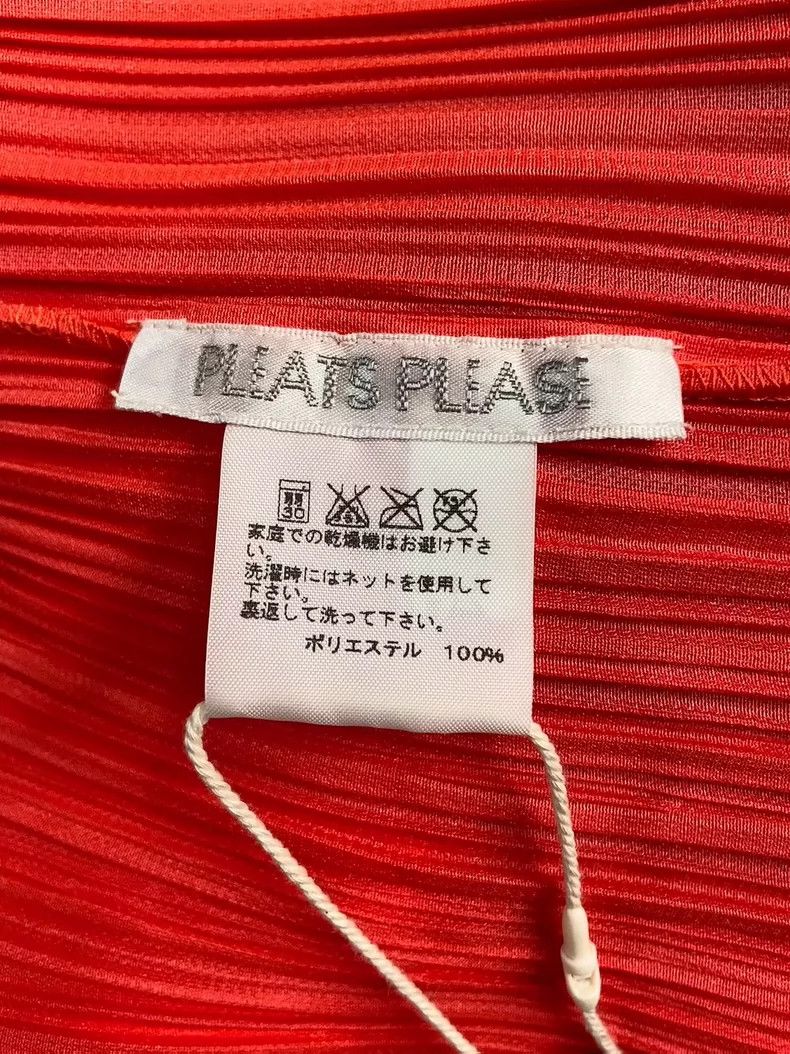 Issey Miyake Issey Miyake size:3 Orange pleated dress Size XS / US 0-2 / IT 36-38 - 3 Thumbnail