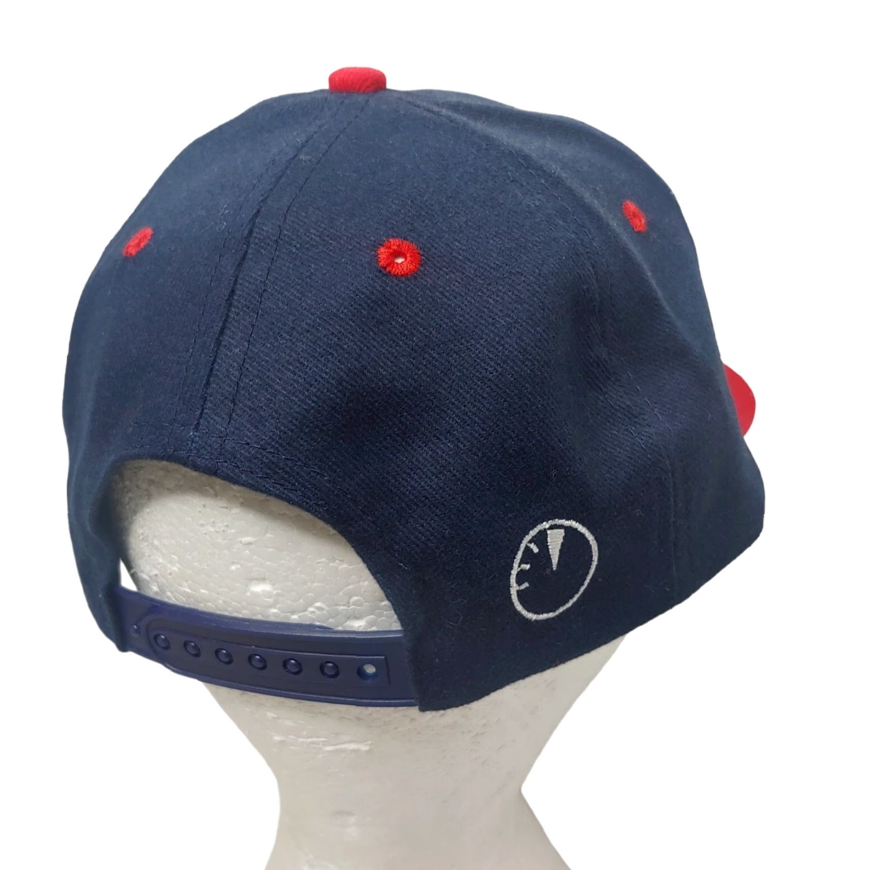 Vintage VINTAGE LensCrafters Eyeglasses Cap Hat Unisex Adults Adjustable Canvas Snapback Promotional Blue Red Casual Travel Workwear Size ONE SIZE - 5 Thumbnail