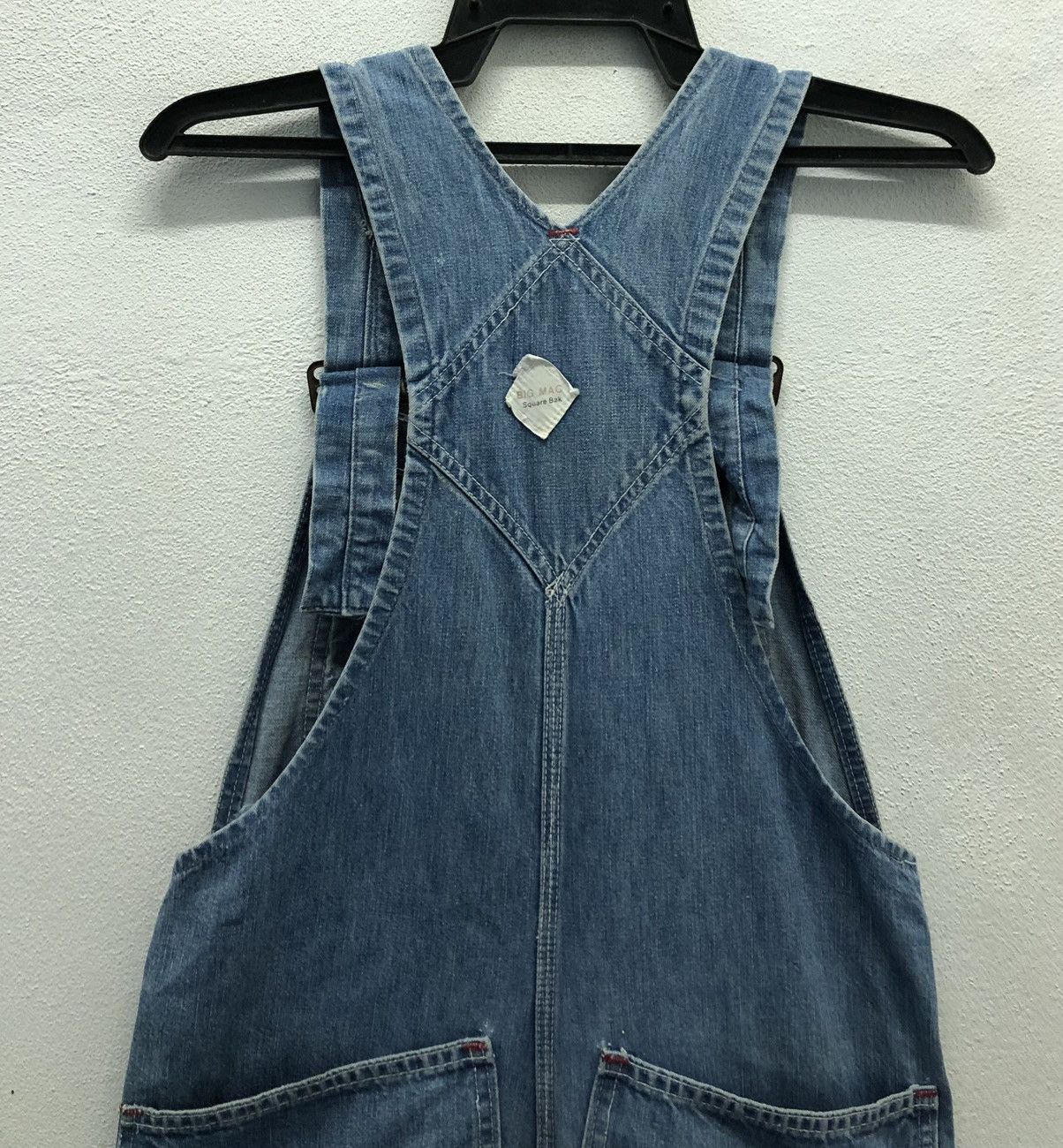 Big Mac Vintage Union Made Big Mac Square Bak Overalls Size US 31 - 4 Thumbnail