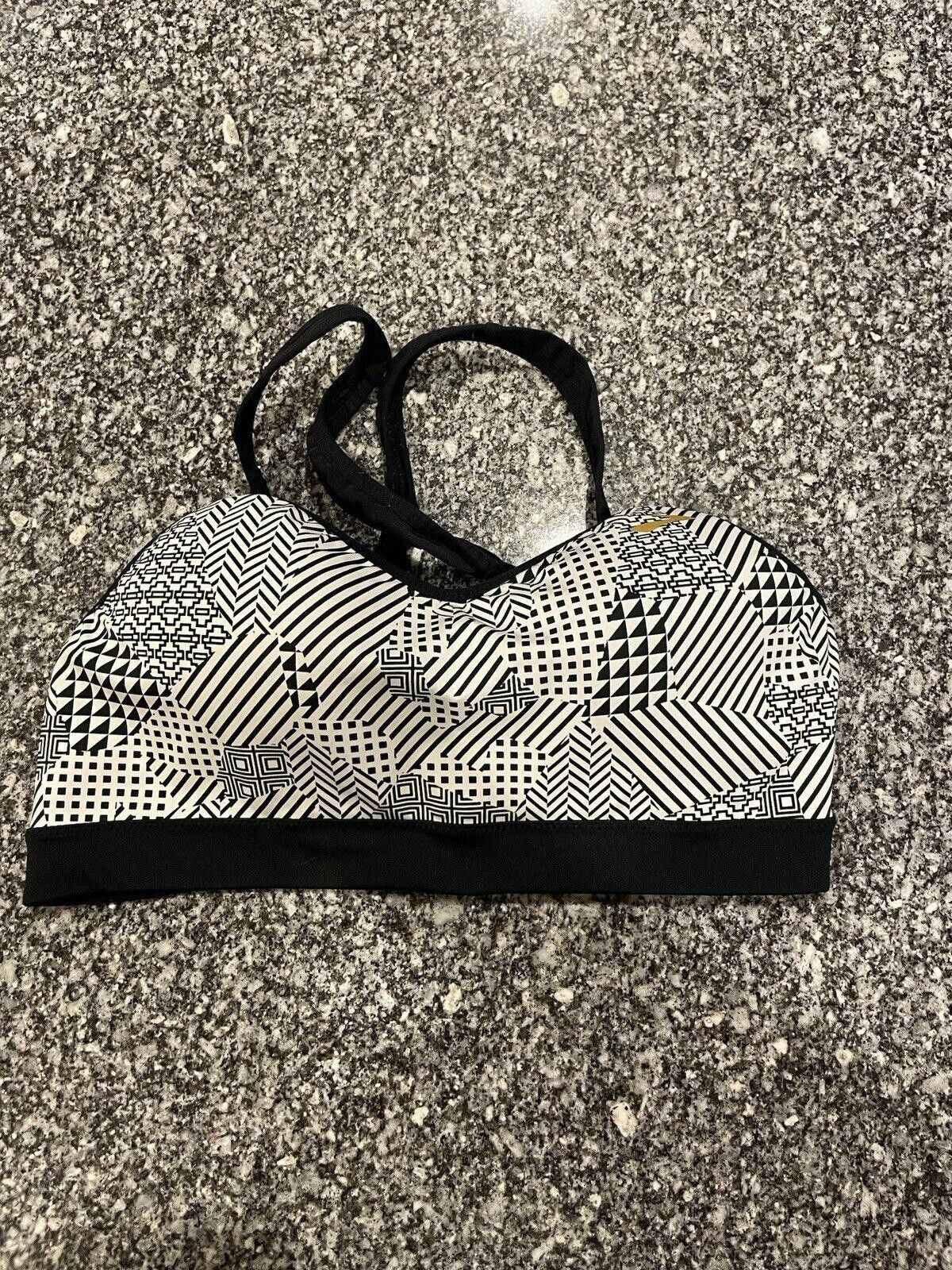Brooks Brooks Juno Sports Bra Size 38A Striped High Impact (A5) Size ONE SIZE - 1 Thumbnail