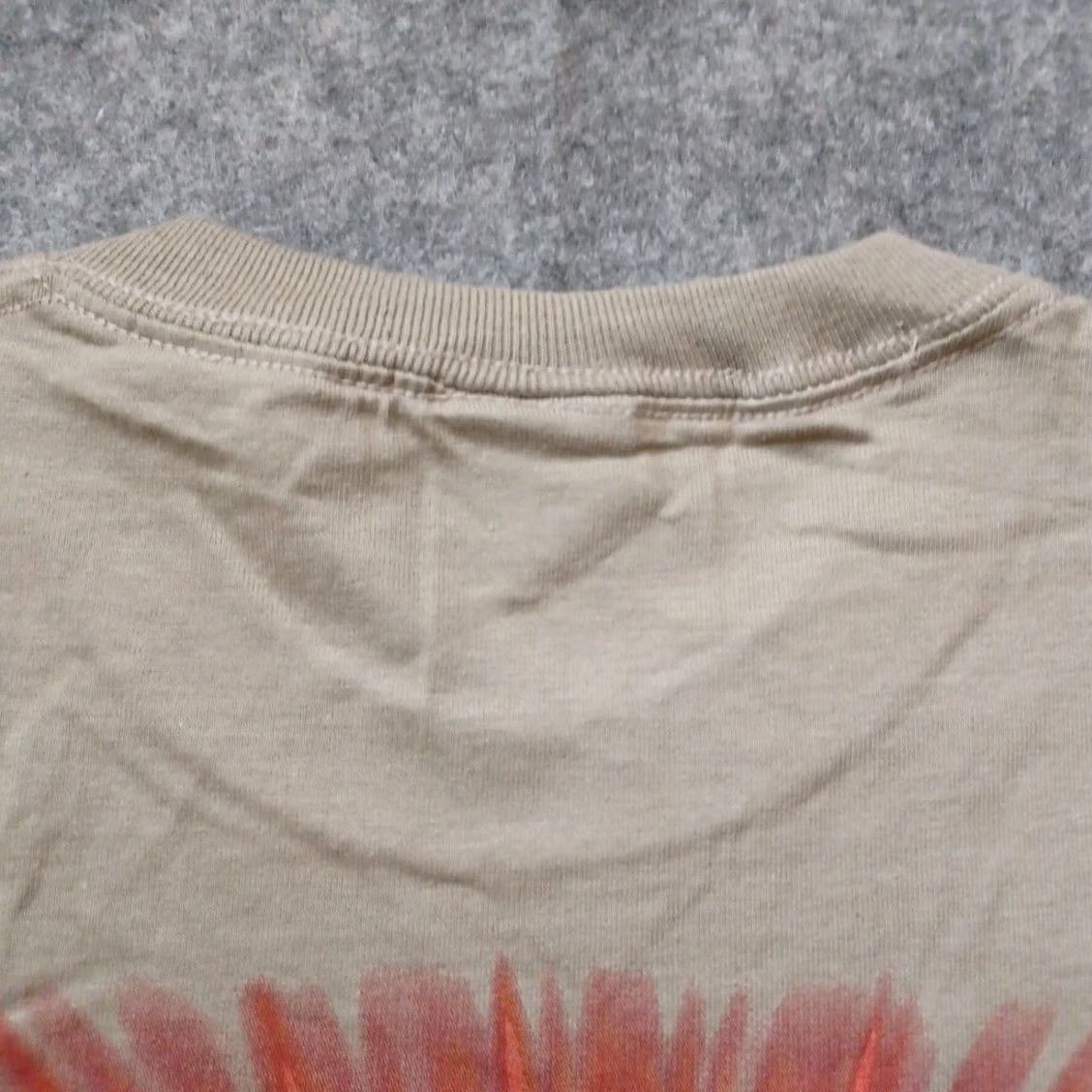 Fruit Of The Loom VINTAGE Las Vegas Bike Fest Mens Shirt XL Tan Double Side Wings Logo 2011 Short Sleeve Size US XL / EU 56 / 4 - 4 Thumbnail