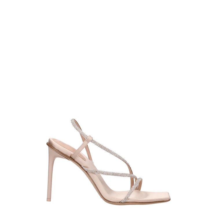 Max Mara ob1o1e1124 Suede Sandals in Pink Size US 6 / IT 36 - 1 Thumbnail