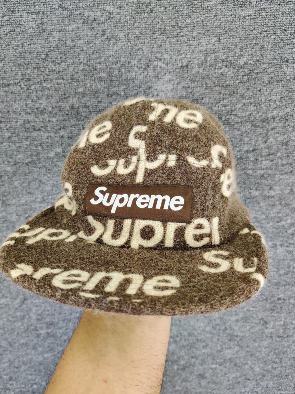 Supreme 18AW Supreme Harris Tweed Camp Cap Size ONE SIZE - 5 Thumbnail