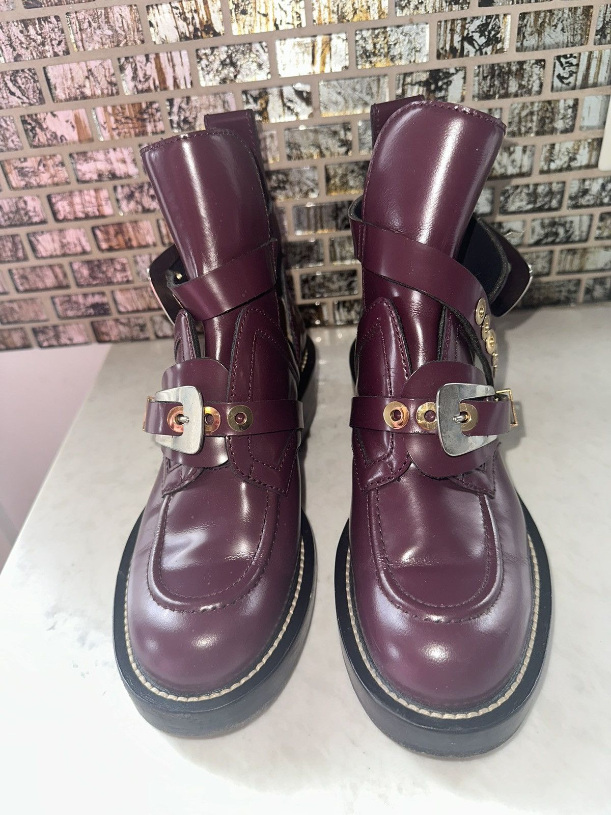 Balenciaga BALENCIAGA - CEINTURE ANKLE BOOTS Size 8 Size US 8 / IT 38 - 9 Thumbnail