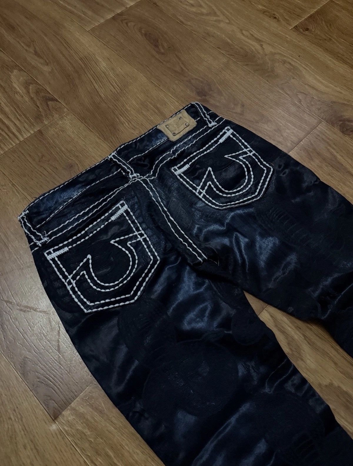 True Religion Rare True Religion Jeans Snake Pattern Low Rize Size 30" / US 8 / IT 44 - 5 Thumbnail