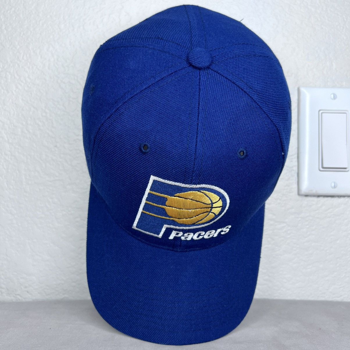 Sports Specialties 1990s Indiana Pacers Sports Specialties Plain Logo Snapback Size ONE SIZE - 7 Thumbnail