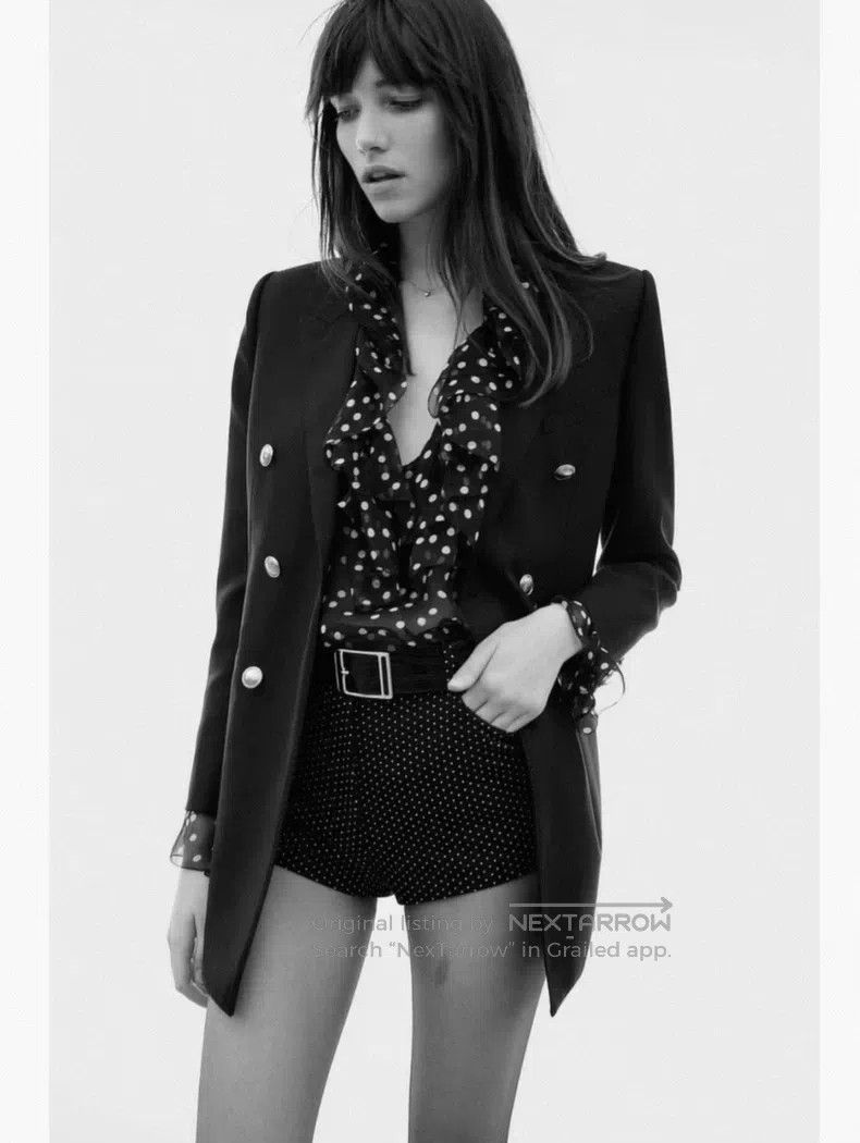 Saint Laurent Paris Saint Laurent Paris Double Breasted Wool Jacket Size US M / EU 48-50 / 2 - 8 Thumbnail