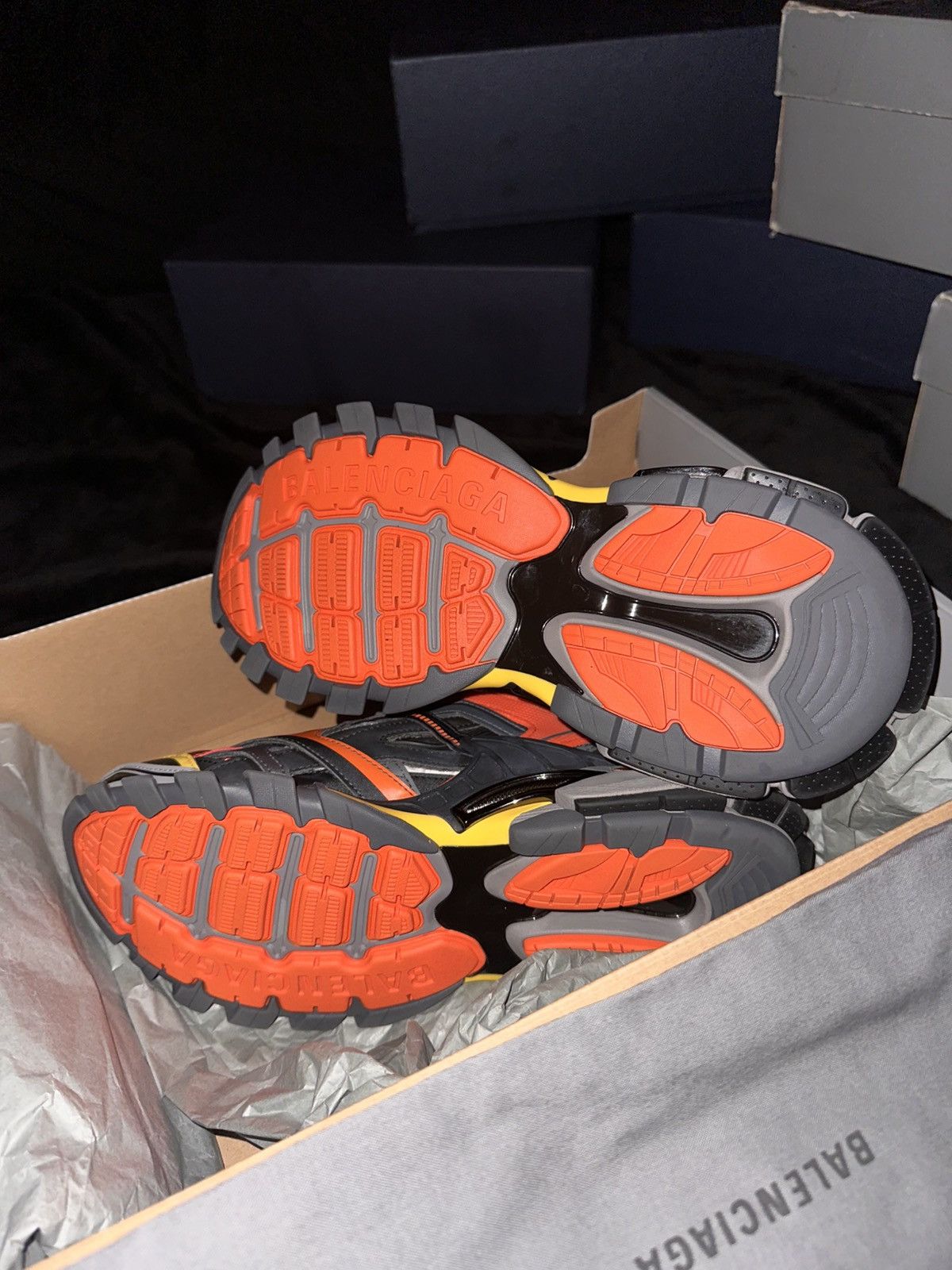 Balenciaga Balenciaga Track 2 “Gray/Orange” Size US 8 / EU 41 - 12 Thumbnail