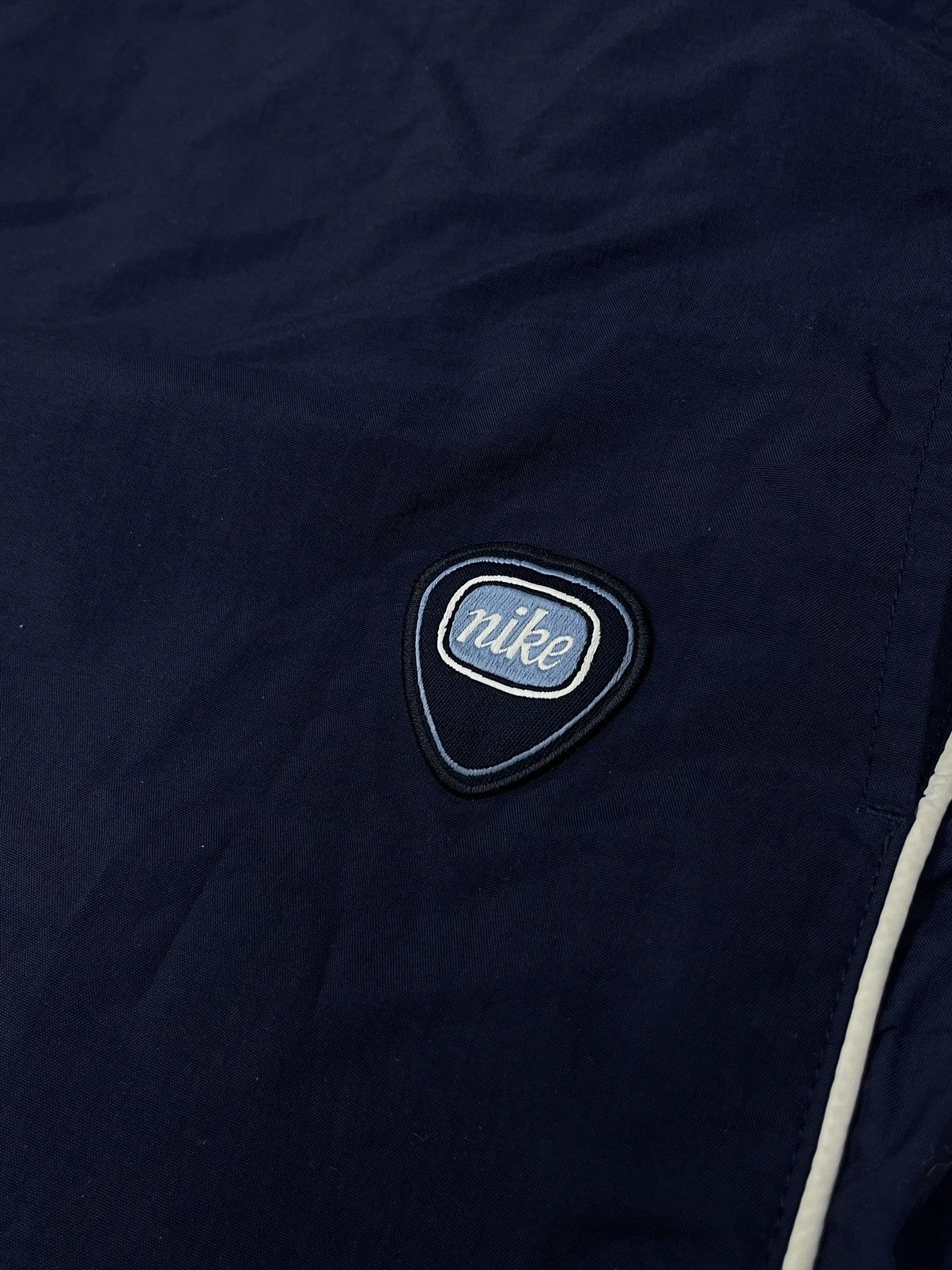 Nike Vintage Nike Nylon Navy Sweatpants Dense Drill Y2K ACG TN Size US 36 / EU 52 - 4 Thumbnail