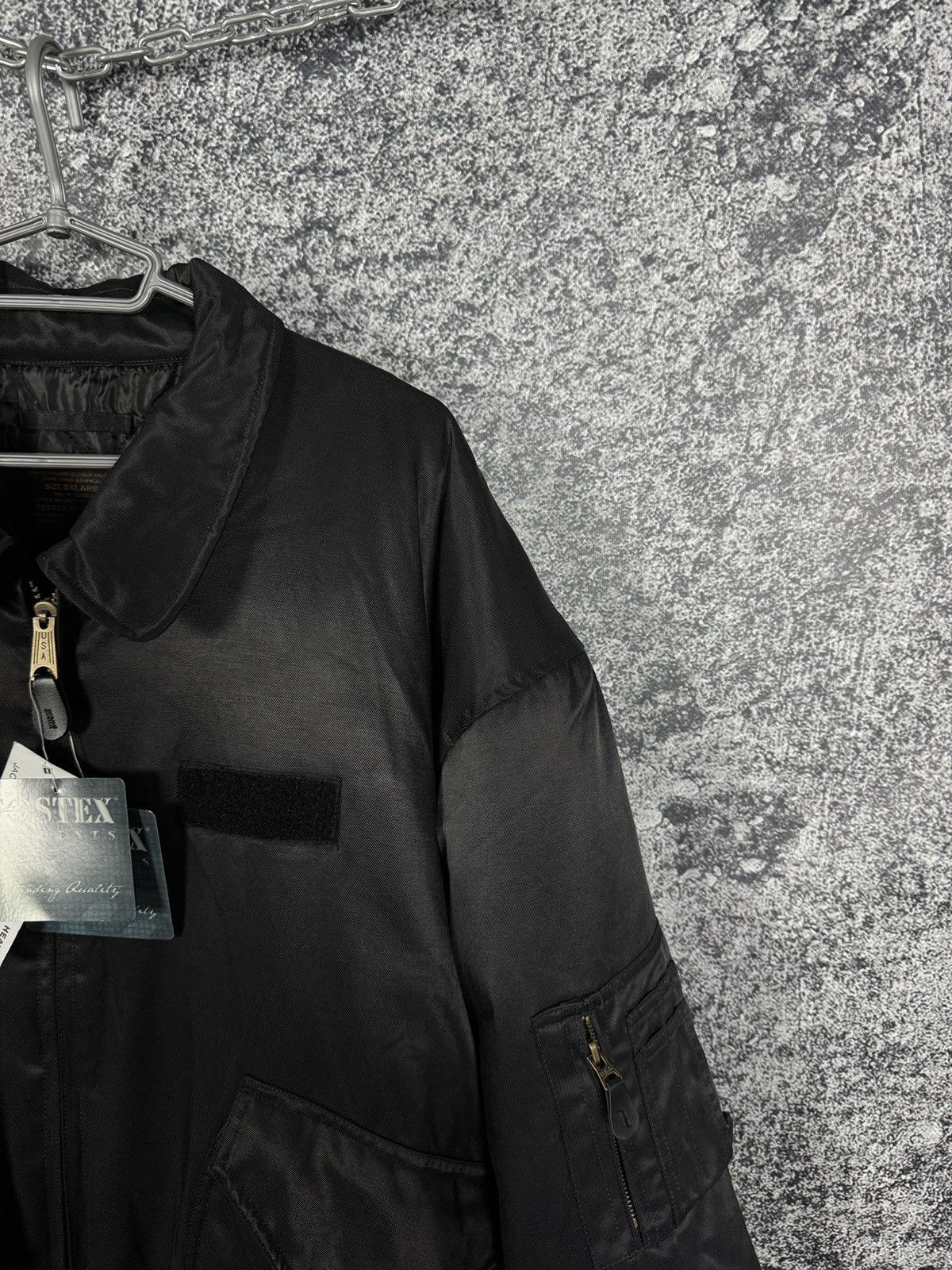 Fostex Garments Men’s Fostex Garment Bomber Jacket Flyer's MA-1 Size 5XL Size US XXL / EU 58 / 5 - 2 Thumbnail