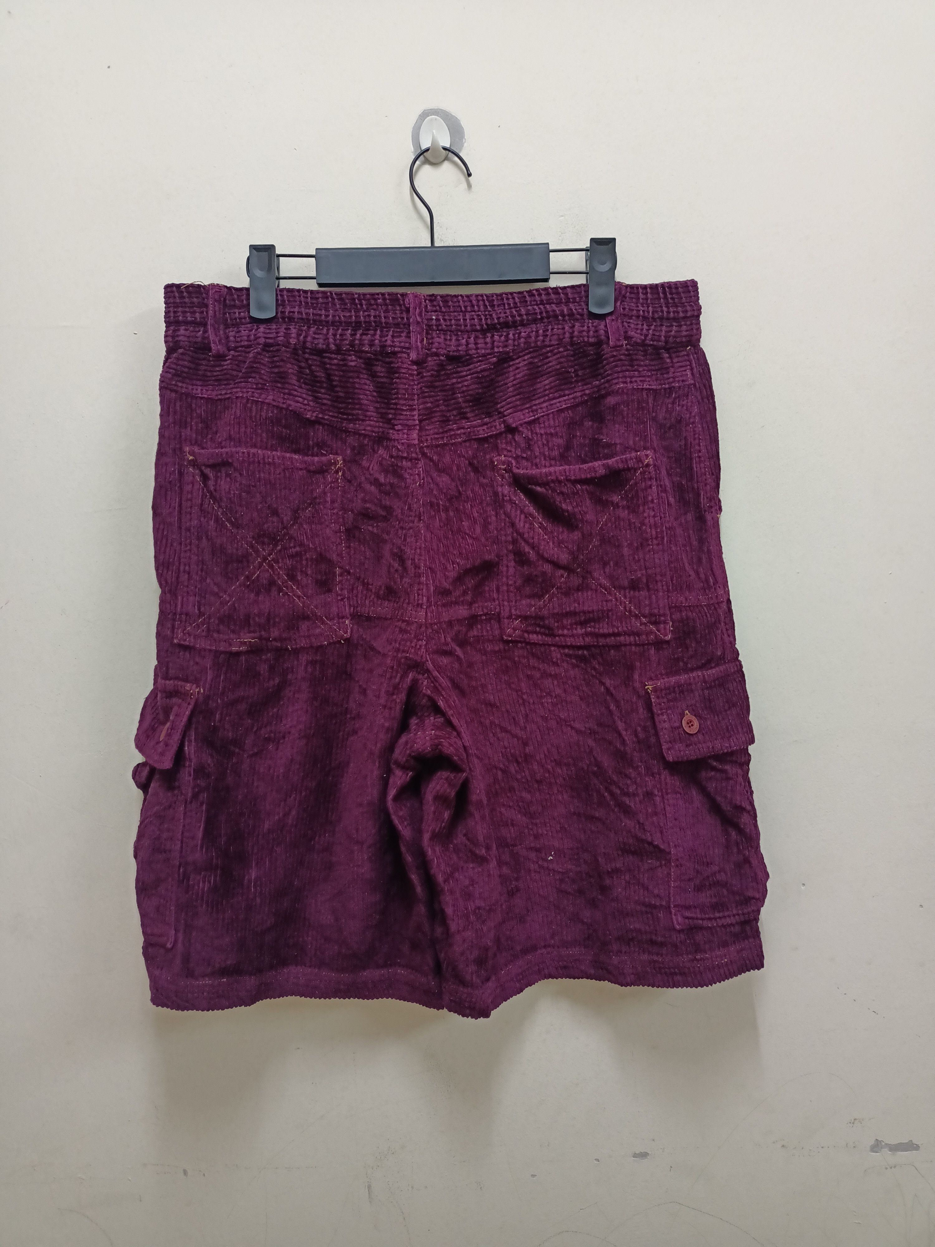 Vintage Vintage Power Trick coudroy cargo short pants Size US 34 / EU 50 - 5 Thumbnail