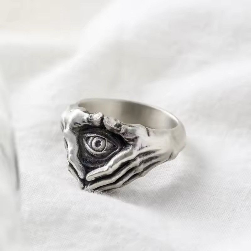 Other Creative Vintage Hand Eye Rings Size ONE SIZE - 6 Thumbnail