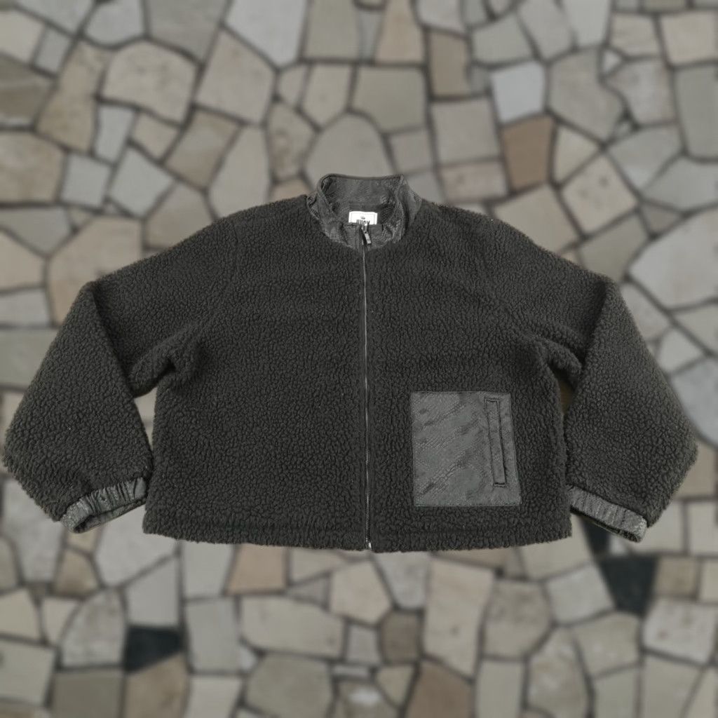 Juicy Couture Juicy Couture Jacket Womens 2XL Black Sherpa Snakeskin Print Solid Logo Zipper Full Zip Pockets Basic Jacket 2XL Womens Size XXL / US 16-18 / IT 52-54 - 1 Thumbnail
