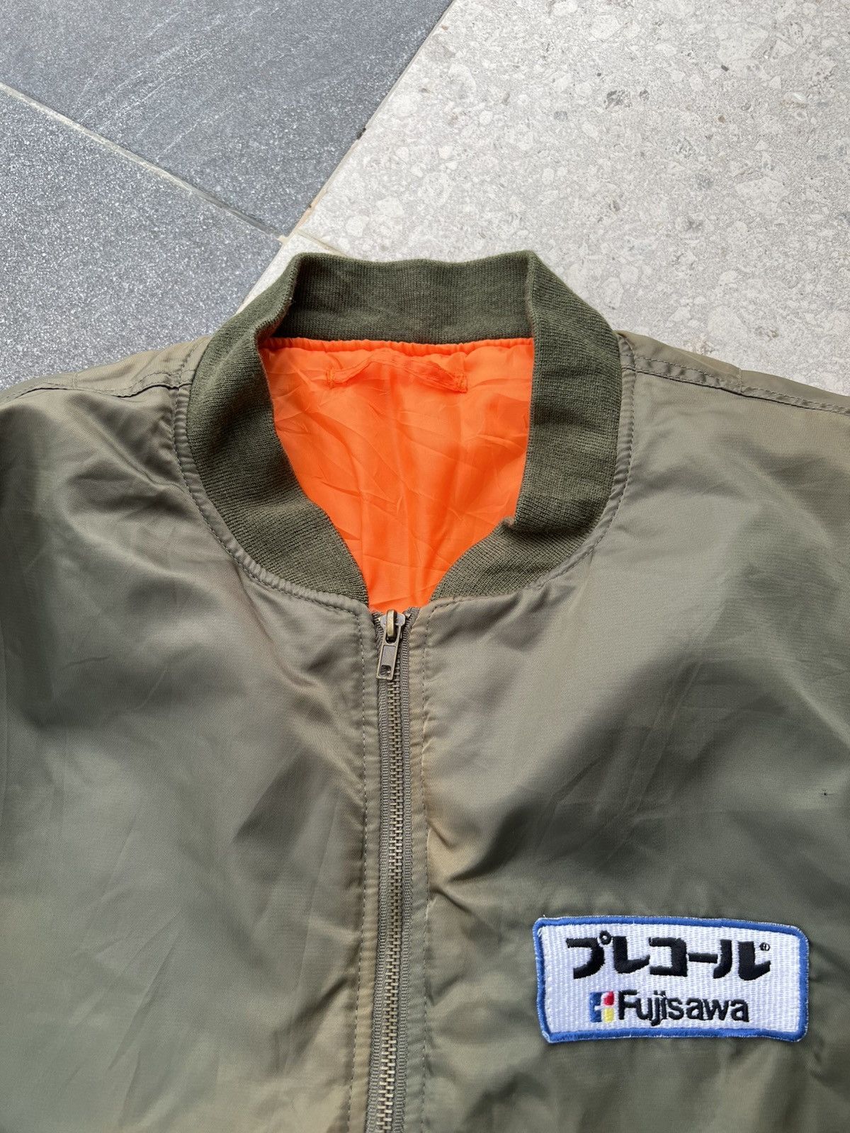 Japanese Brand × Vintage Team Fujisawa Curling Championships bomber jacket Size US L / EU 52-54 / 3 - 2 Thumbnail