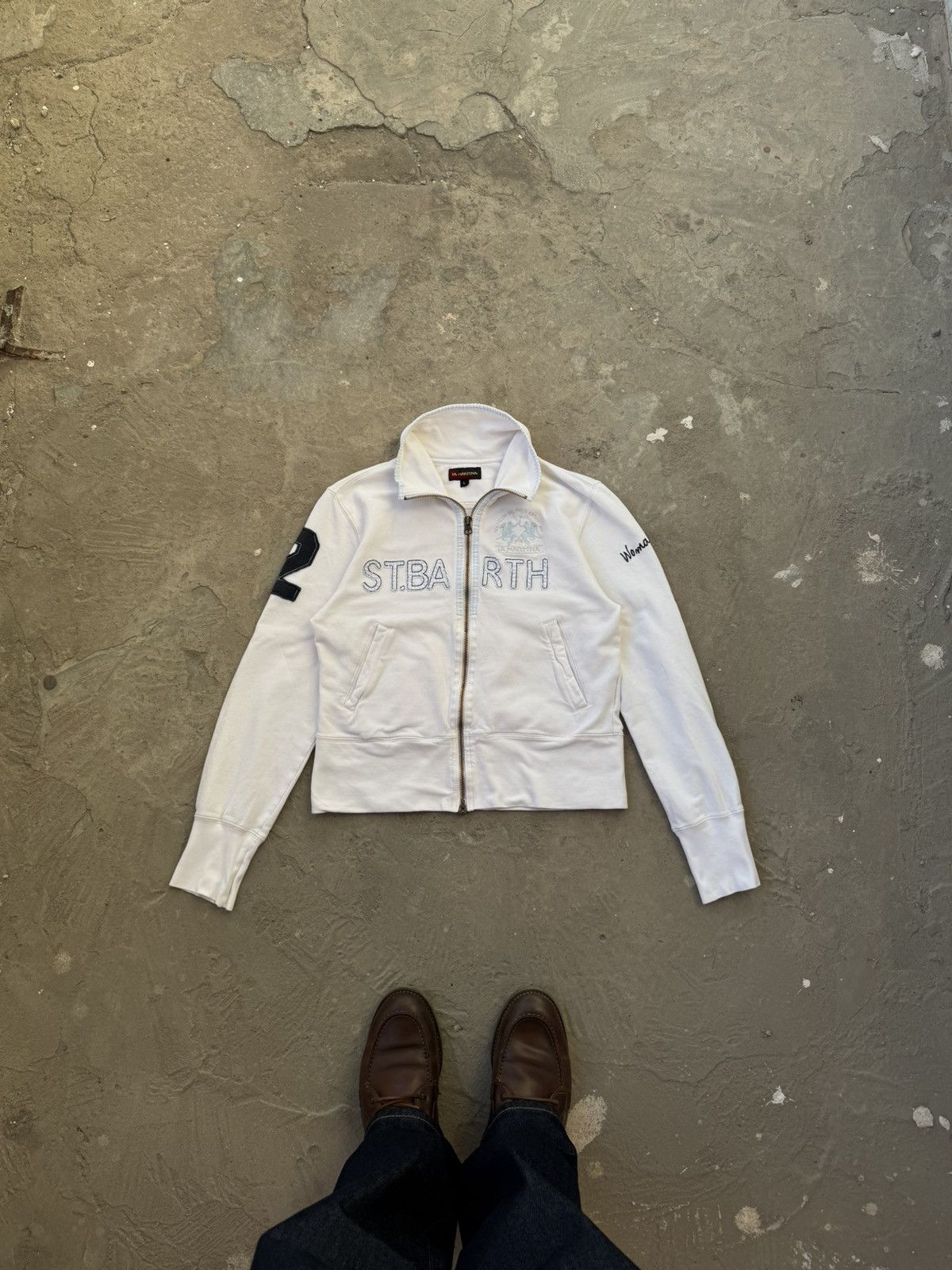 La Martina × Vintage Vintage La Martina ST.BARTH Full Zip Track Top Size US L / EU 52-54 / 3 - 1 Thumbnail