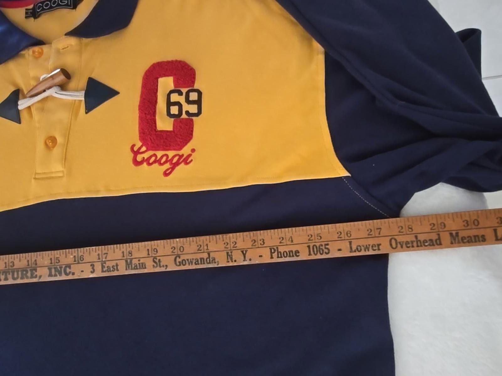 Coogi Coogi Luxe Shirt Men's XXL Polo Rugby Logo 69 Button Loop Size US XXL / EU 58 / 5 - 6 Thumbnail