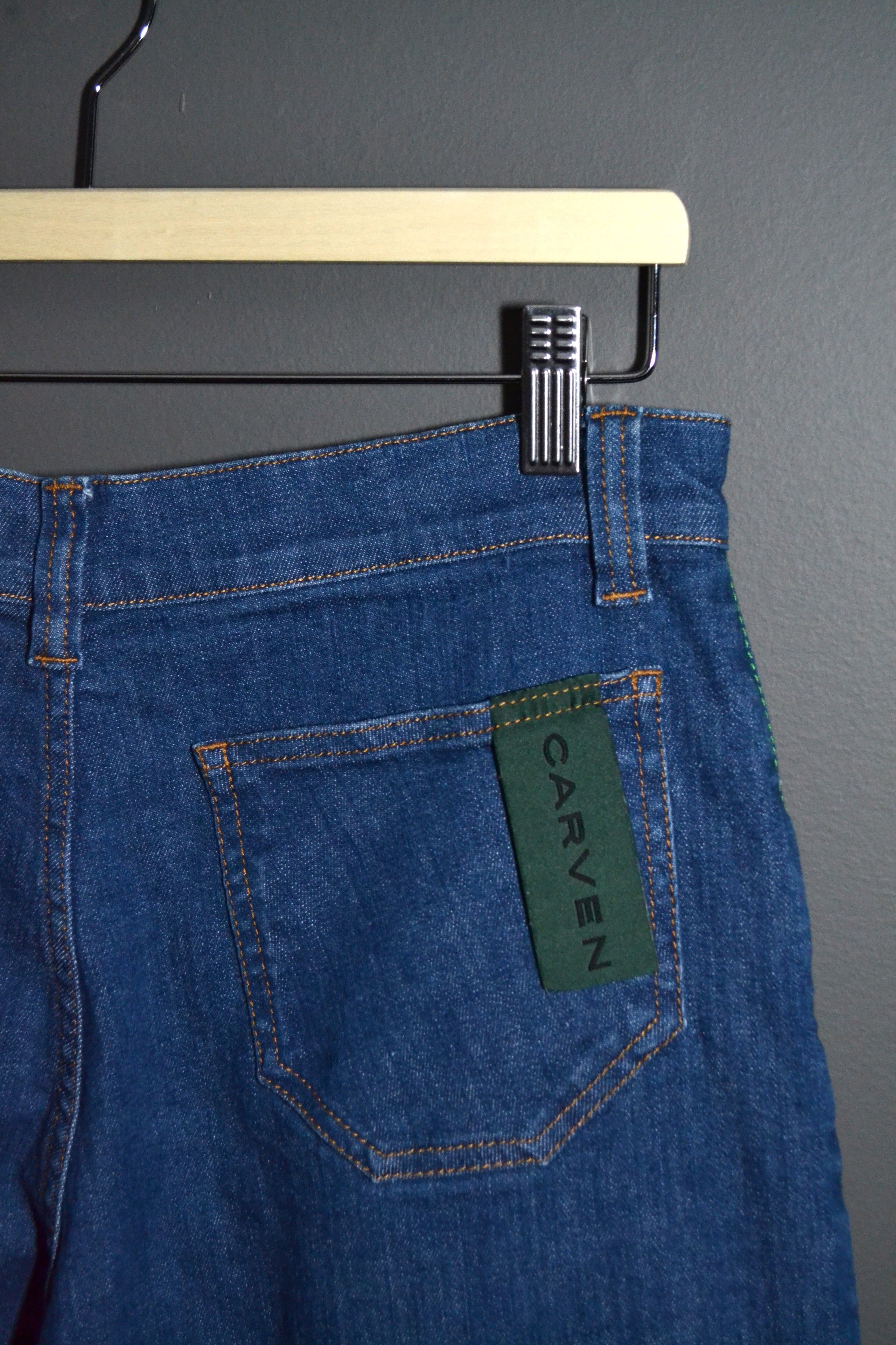 Carven Carven Logo Workwear Denim Jeans 38 Size 30" / US 8 / IT 44 - 3 Thumbnail
