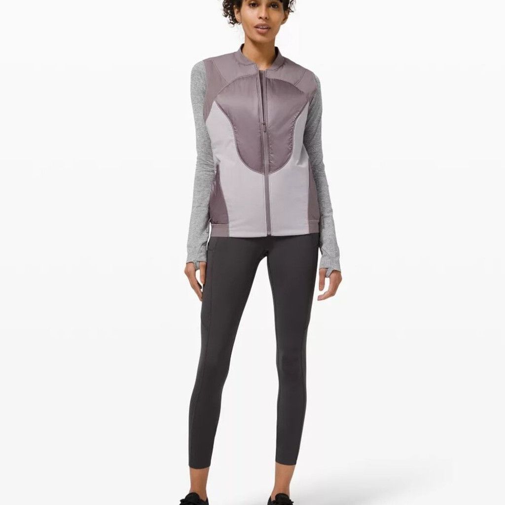 Lululemon LULULEMON Polar Pace Run Purple Pink Silver Vest Size S / US 4 / IT 40 - 2 Thumbnail
