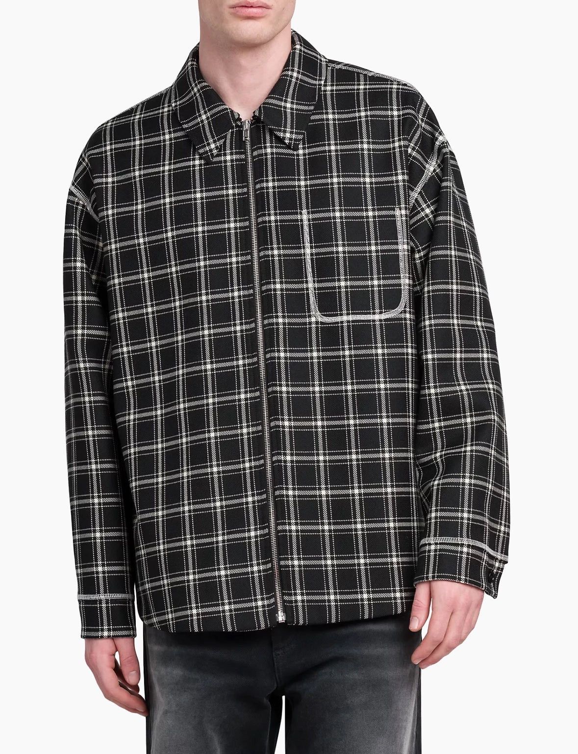 Marni Sz50 Wool Plaid Zip Up Jacket Size US M / EU 48-50 / 2 - 3 Thumbnail