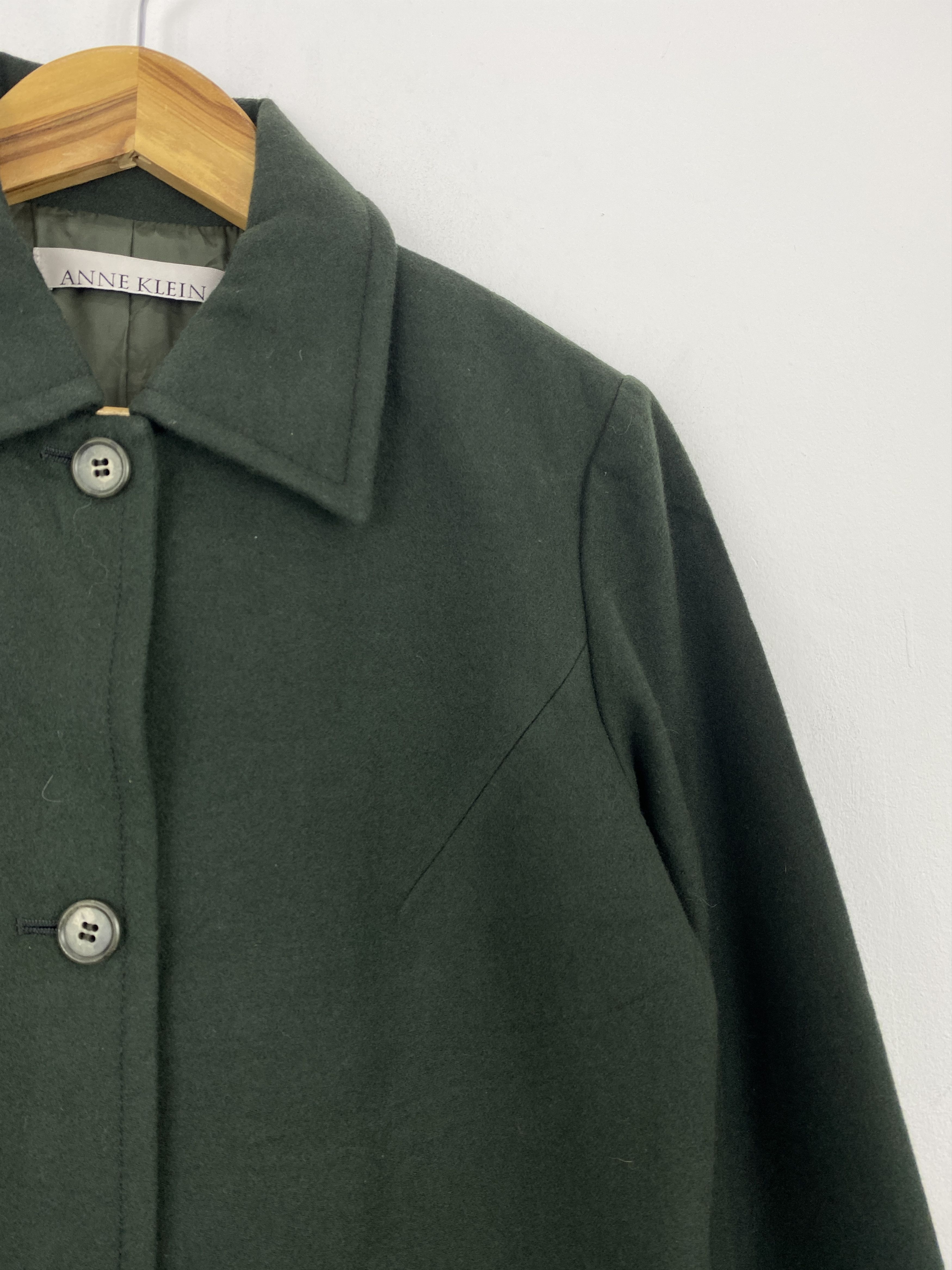 Vintage Vintage Anne Klein Peacoat Women Wool Jacket MJ0013 Size US S / EU 44-46 / 1 - 9 Thumbnail