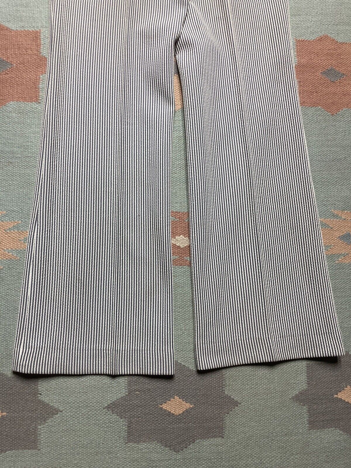 Levi's × Vintage Levis panatela pants bell bottom pinstripe seersucker 31x32 Size US 31 - 8 Thumbnail