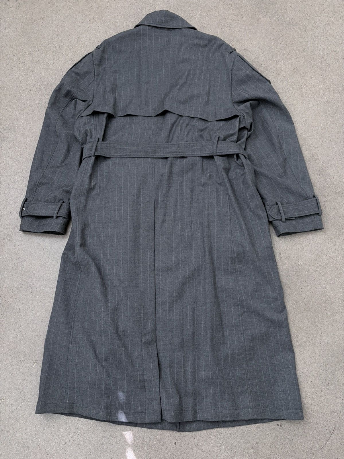 424 pinstripe trench coat Size US M / EU 48-50 / 2 - 7 Thumbnail