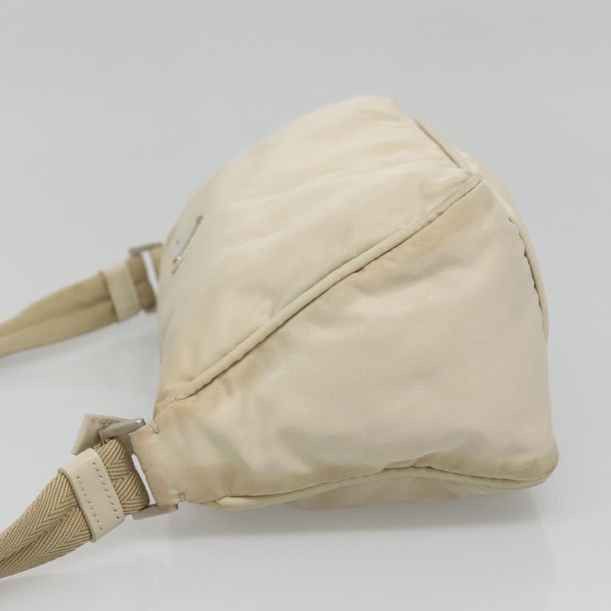 Prada PRADA Shoulder Bag Nylon Beige Silver Size ONE SIZE - 4 Thumbnail