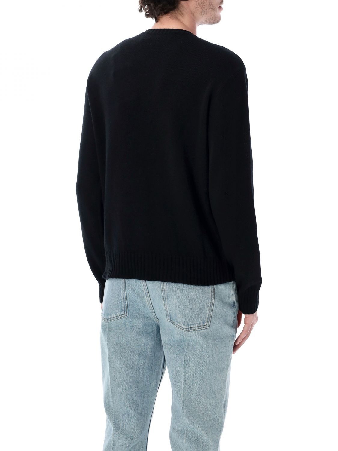Valentino Valentino Sweater Men Black Size US M / EU 48-50 / 2 - 1 Thumbnail