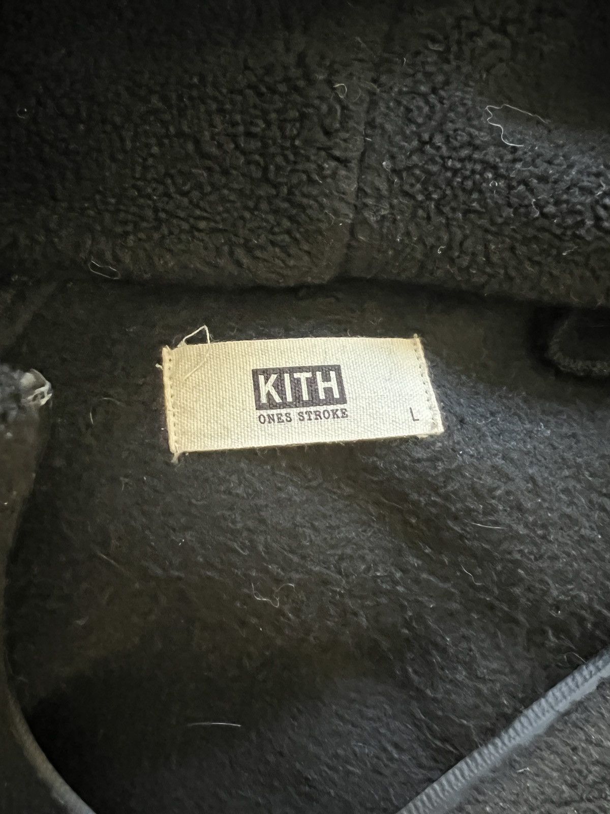 Kith × ONES STROKE KITH x Ones Stroke Sherpa Hoody Size US L / EU 52-54 / 3 - 5 Thumbnail