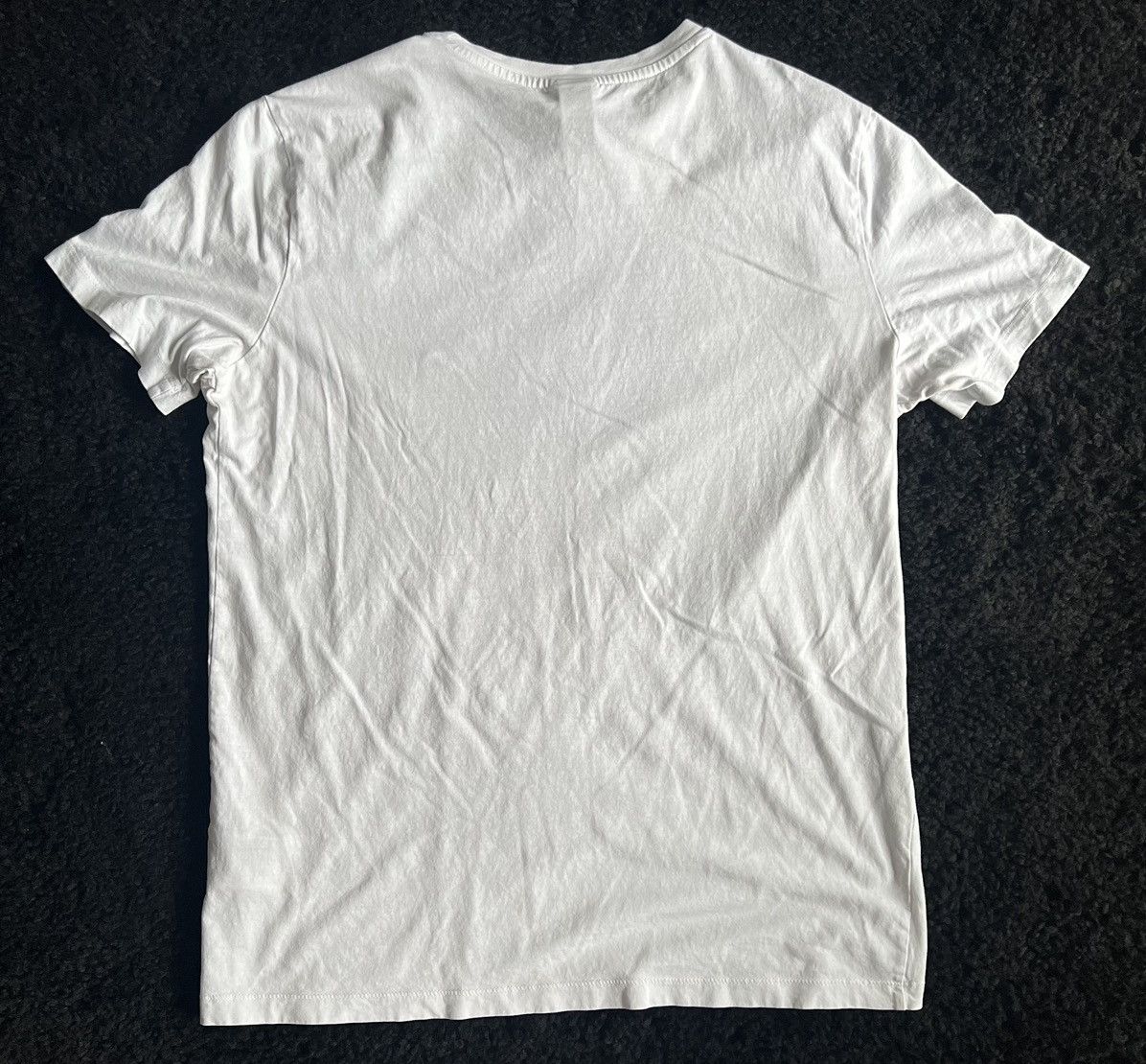 Other White T-Shirt with a Blurred Palm Tree Design Men’s Small Size US S / EU 44-46 / 1 - 2 Thumbnail