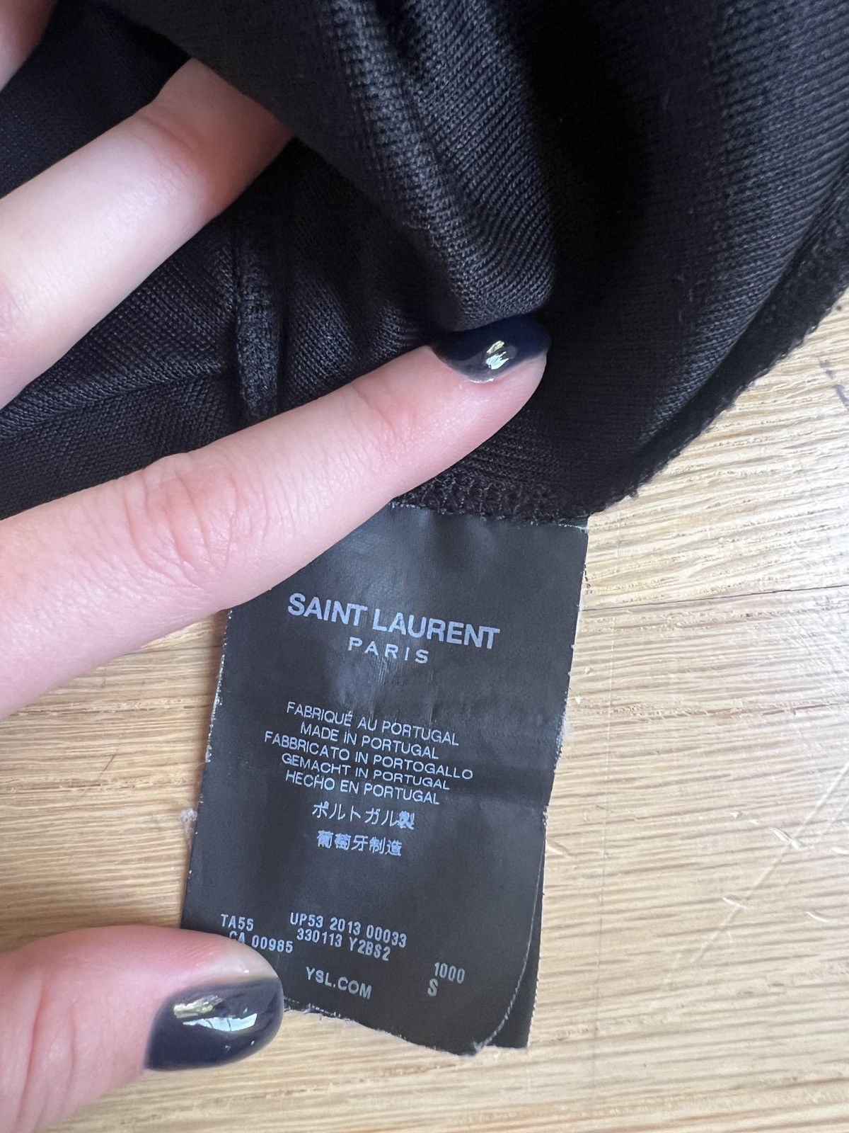 Saint Laurent Paris Saint Laurent chain pocket shirt Size S / US 4 / IT 40 - 4 Thumbnail