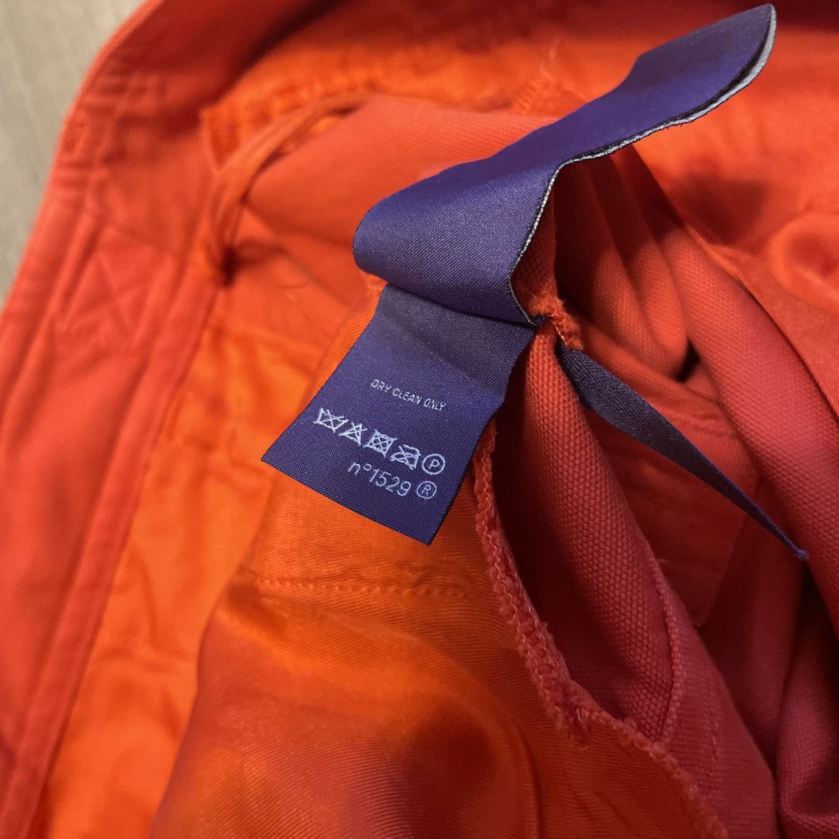 Ralph Lauren Purple Label Ralph Lauren Purple Label Silk Orange Cargo Trousers Size 30" / US 8 / IT 44 - 10 Thumbnail