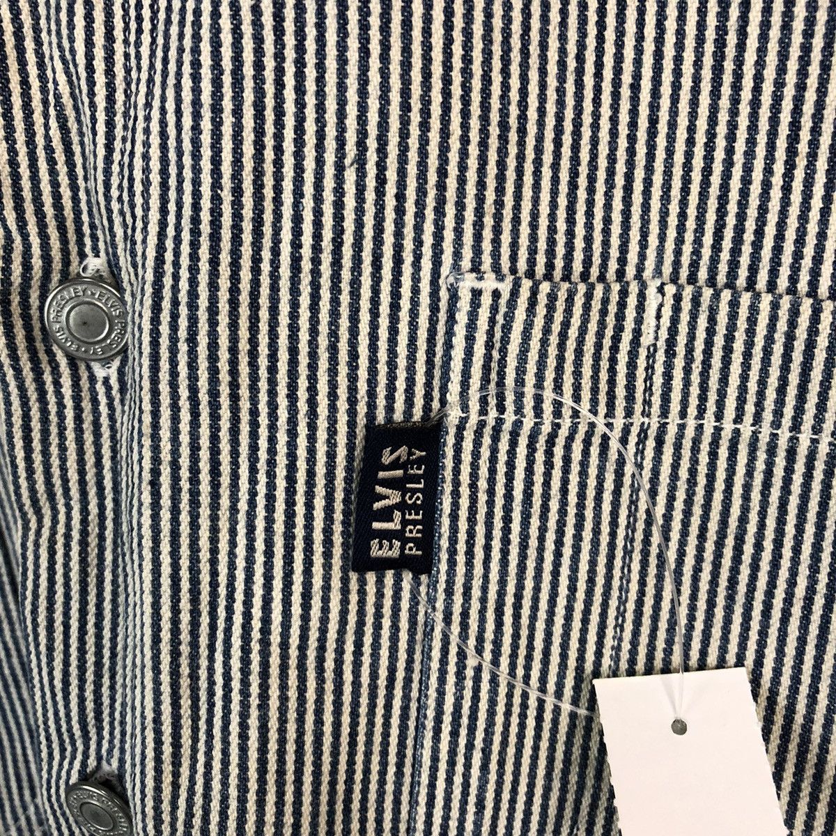 Vintage Elevis Presley Stripe Grey #A398 Size US M / EU 48-50 / 2 - 11 Thumbnail