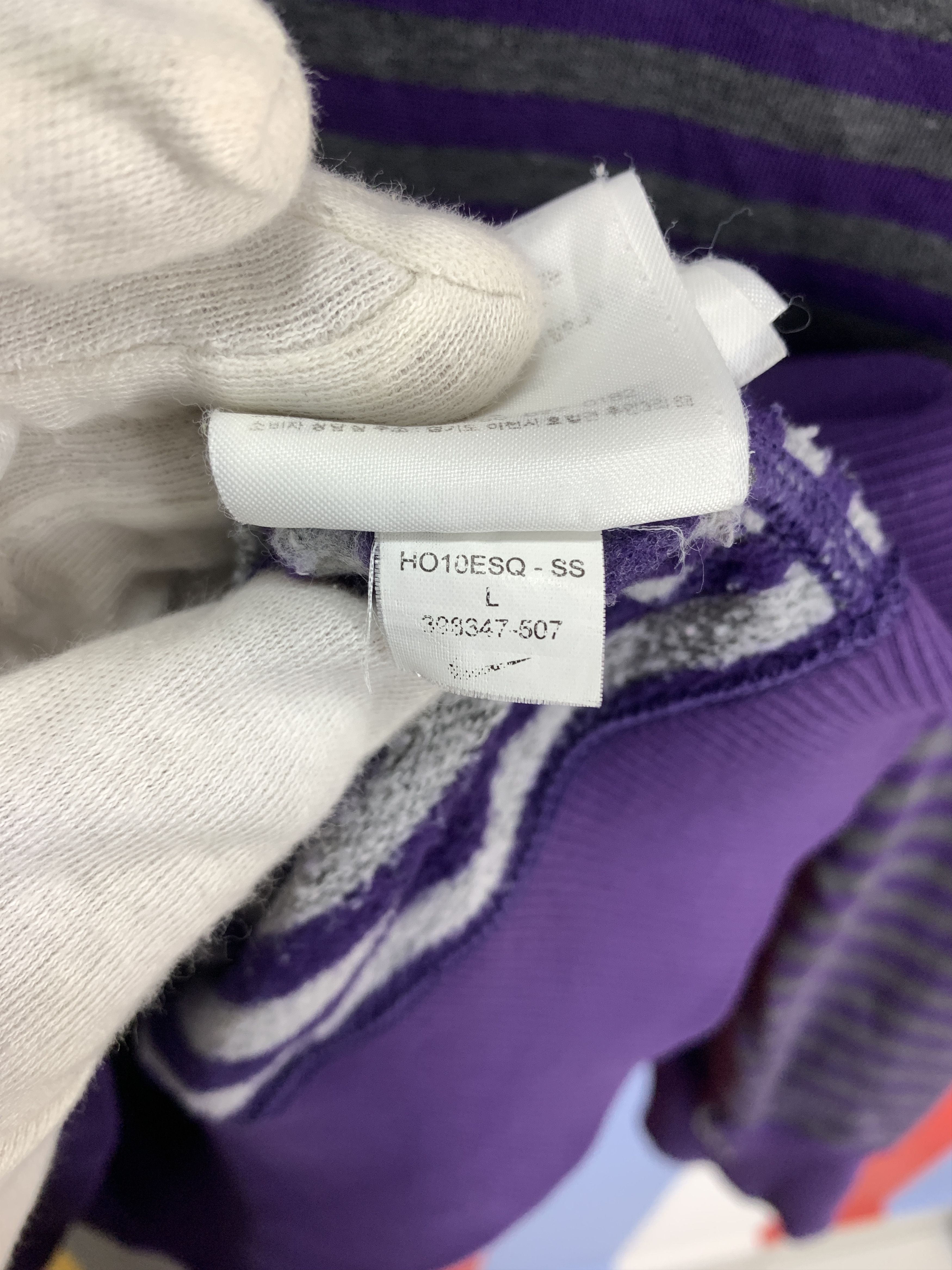 Nike NIKE Stripe Zipper Hoodie #2201/21 Size US M / EU 48-50 / 2 - 10 Thumbnail