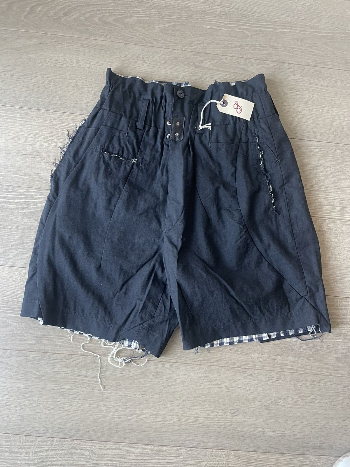 Takahiromiyashita The Soloist. 13SS Asymmetrical Shorts Size US 30 / EU 46 - 1 Thumbnail
