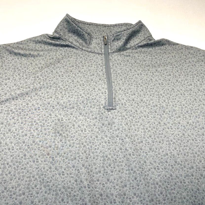 Peter Millar Vintage Peter Millar Dazed And Transfused Perth Performance 1/4 Zip Mens 2XL Cocktails Size US XXL / EU 58 / 5 - 6 Thumbnail