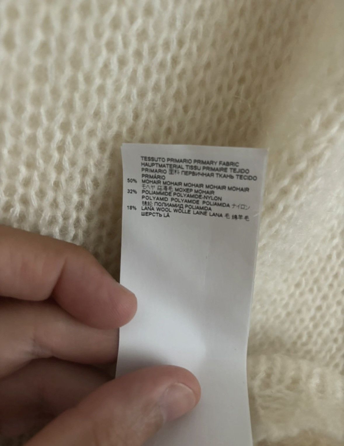 Maison Margiela Maison Margiela Mohair Knit Size US M / EU 48-50 / 2 - 3 Thumbnail